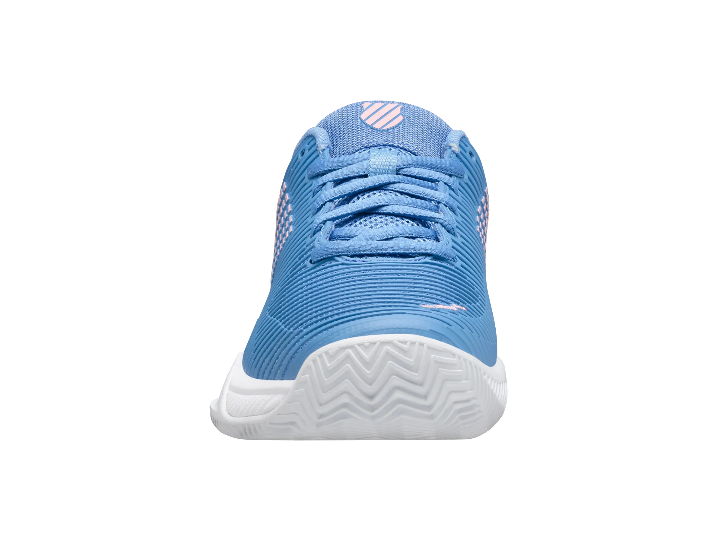 K.SWISS 96614-454-M | HYPERCOURT EXPRESS 2 CLAY | SILVER LAKE BLUE/WHITE/ORCHID PINK