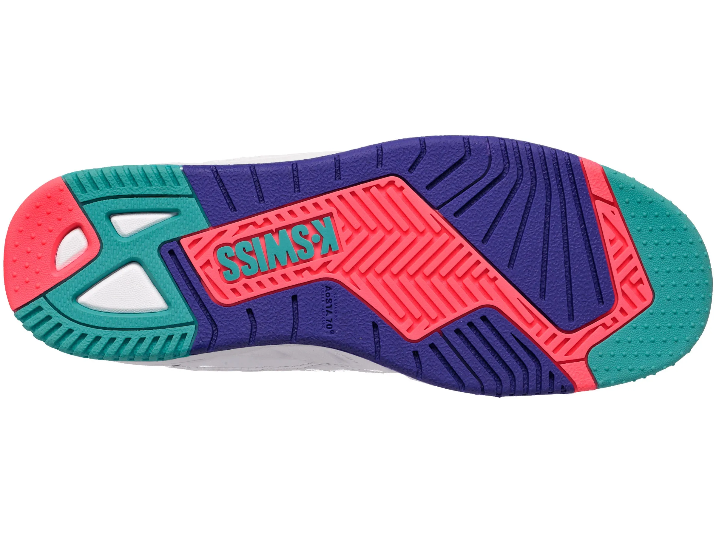 K.SWISS 97154-189-M | MATCH RIVAL | WHITE/BLUE TURQUOISE