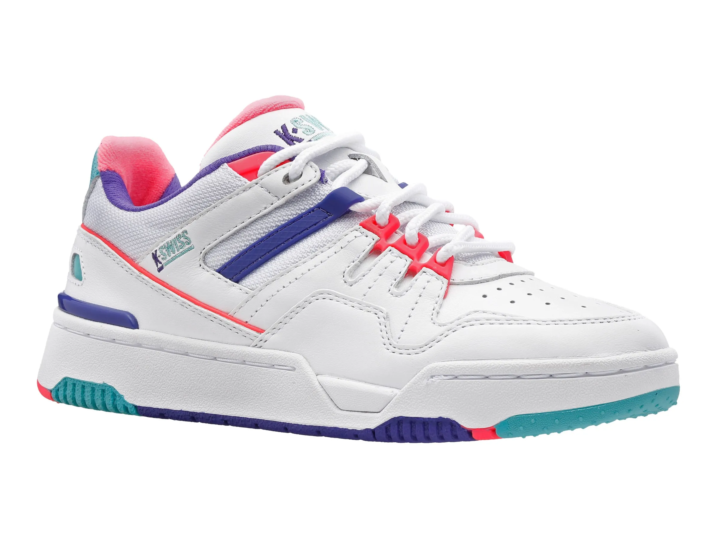 K.SWISS 97154-189-M | MATCH RIVAL | WHITE/BLUE TURQUOISE