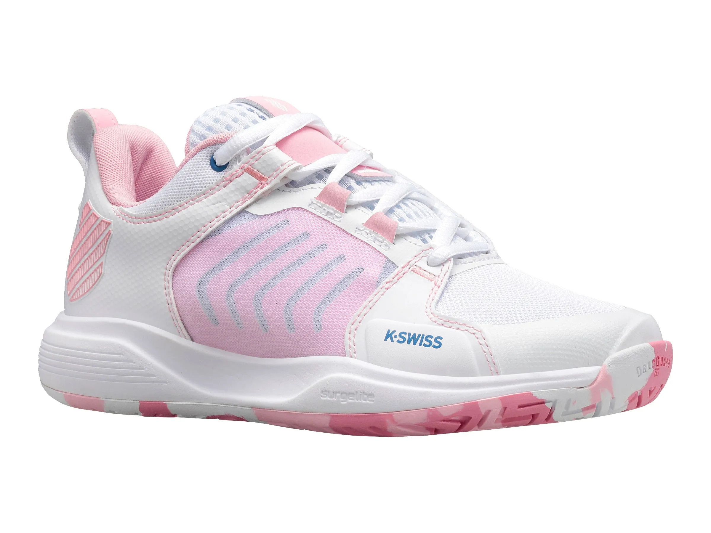 K.SWISS 97395-922-M | ULTRASHOT TEAM | WHITE/ORCHID PINK/STAR SAPPHIRE