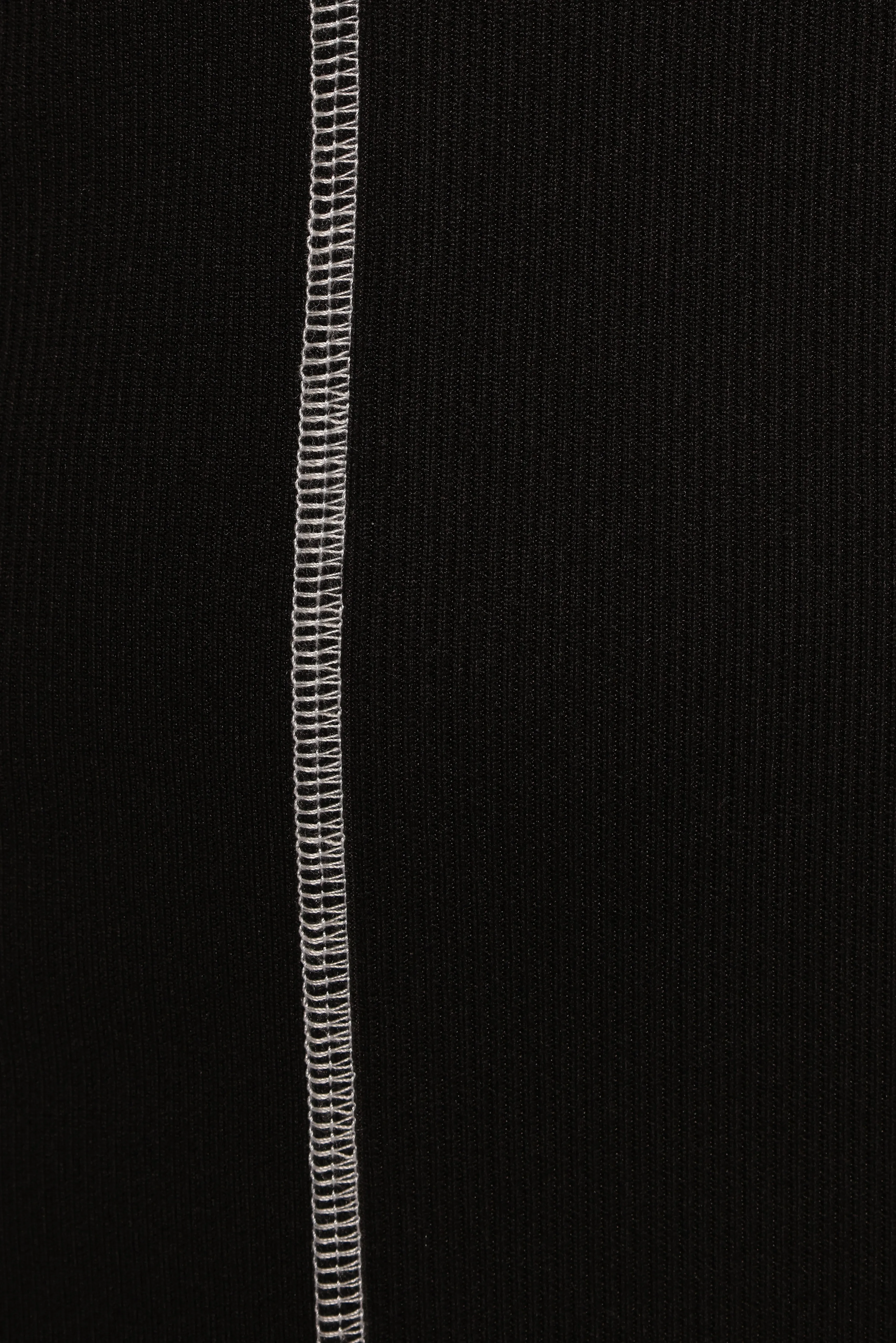 Kyrie Midi Dress - Black White