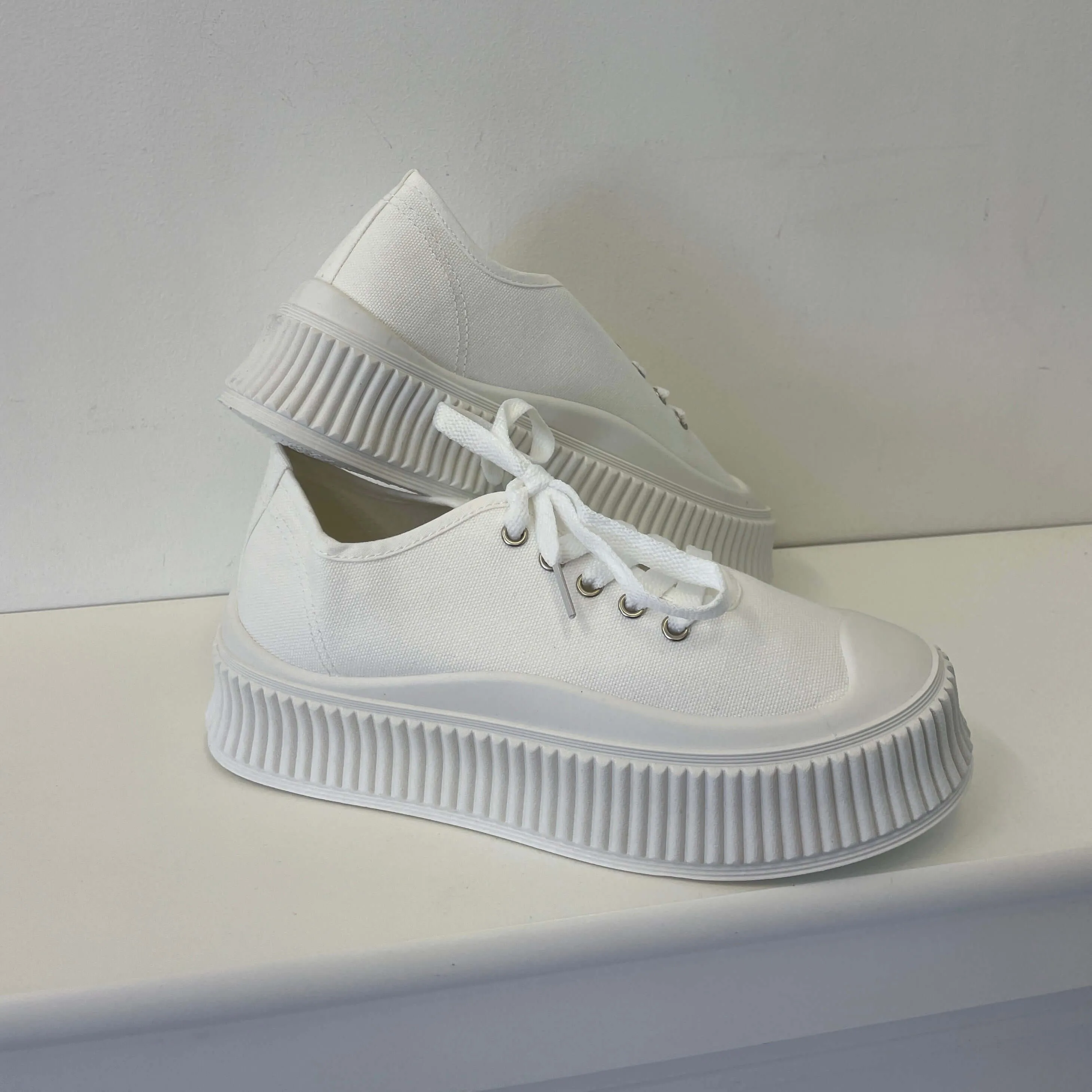 Ladies Chunky Platform Pump