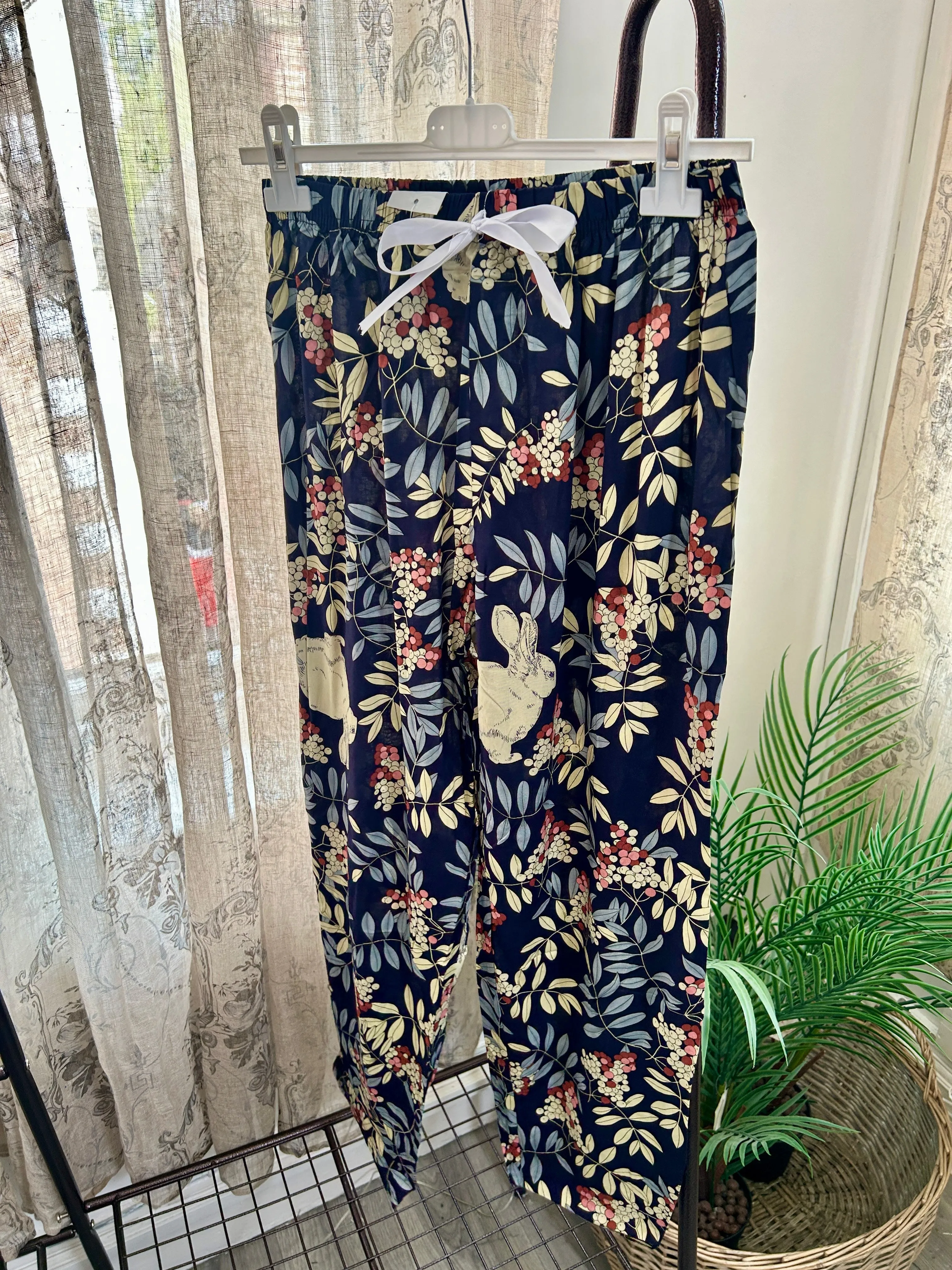 Ladies Floral Trousers