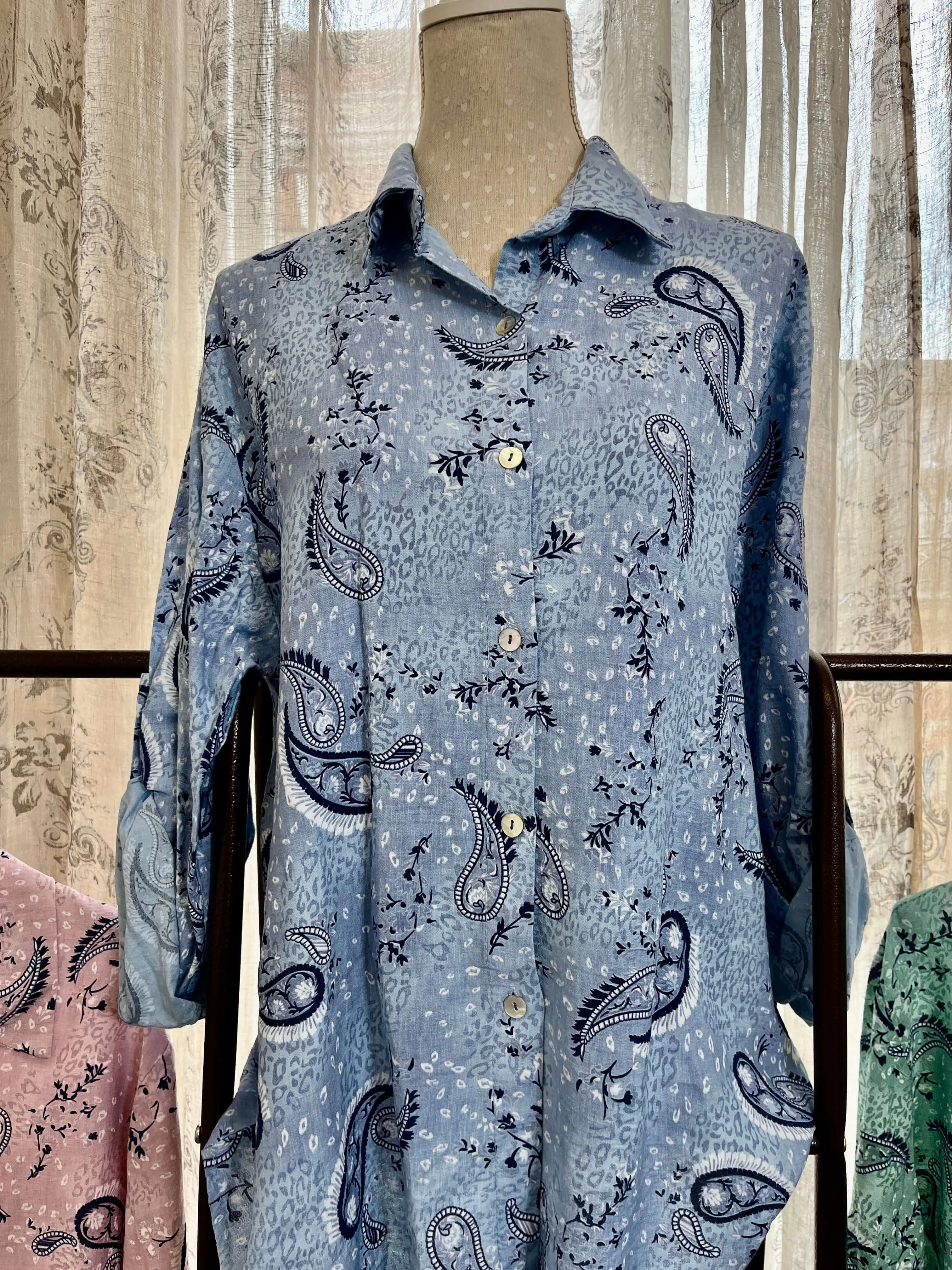 Ladies Paisley Shirt