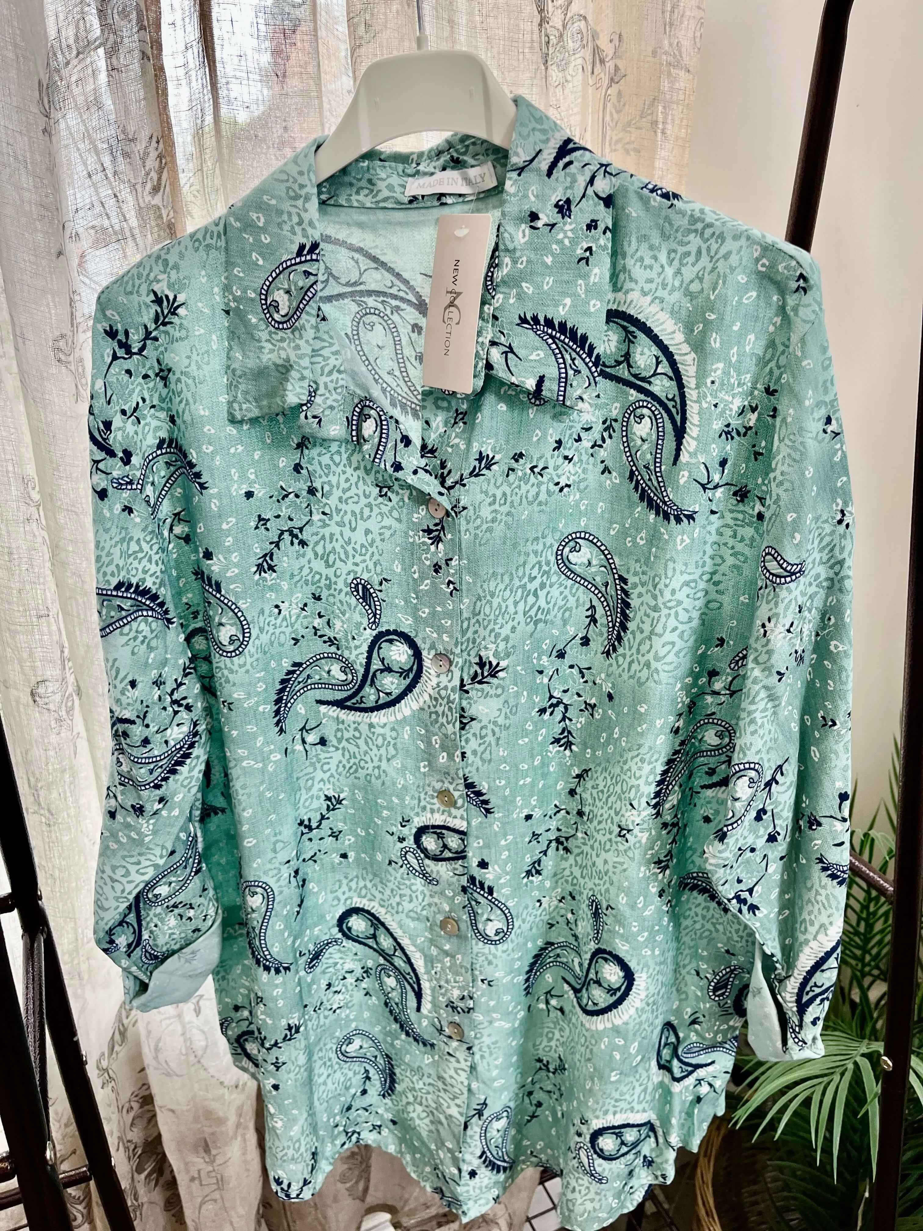 Ladies Paisley Shirt