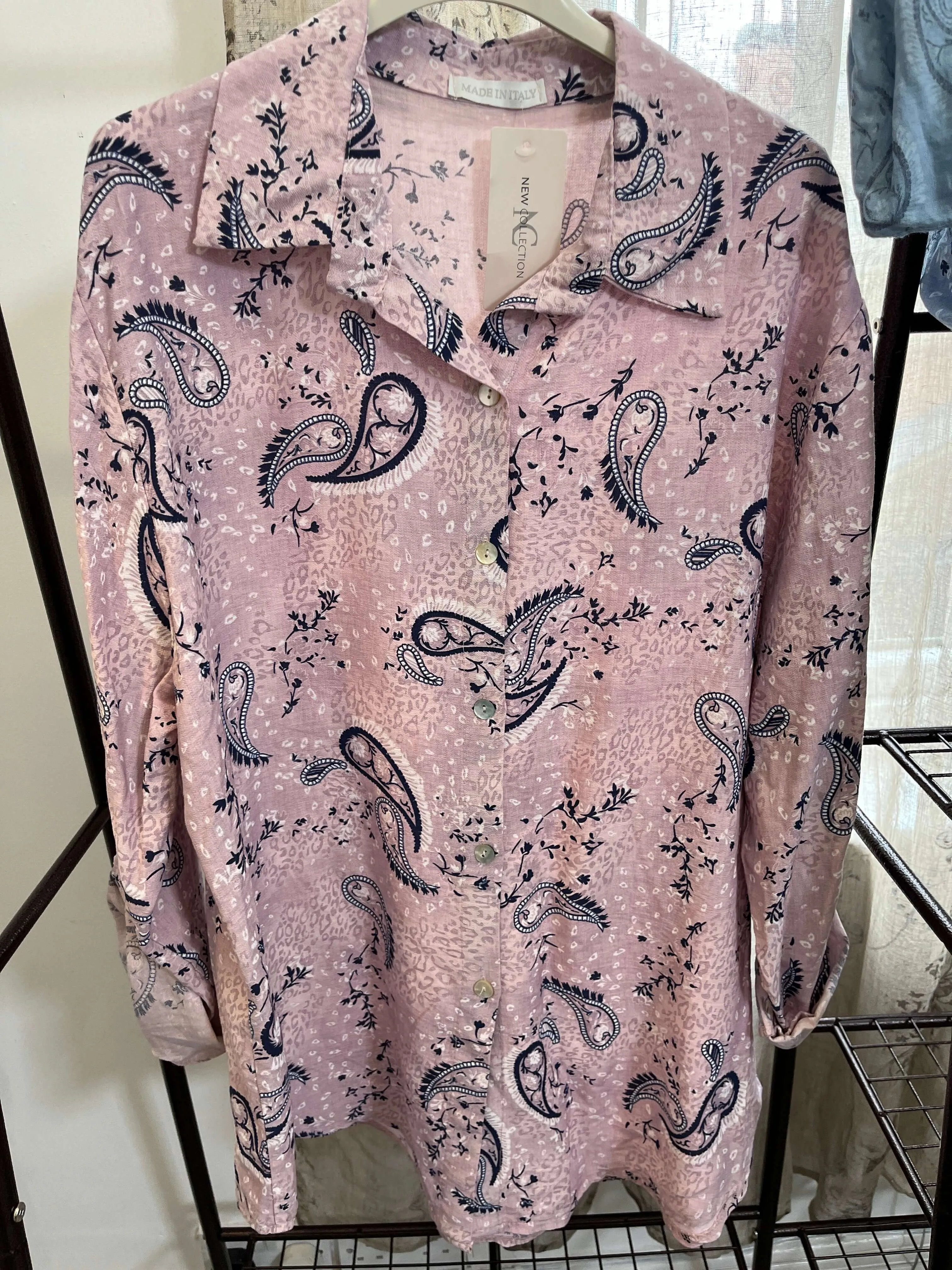 Ladies Paisley Shirt
