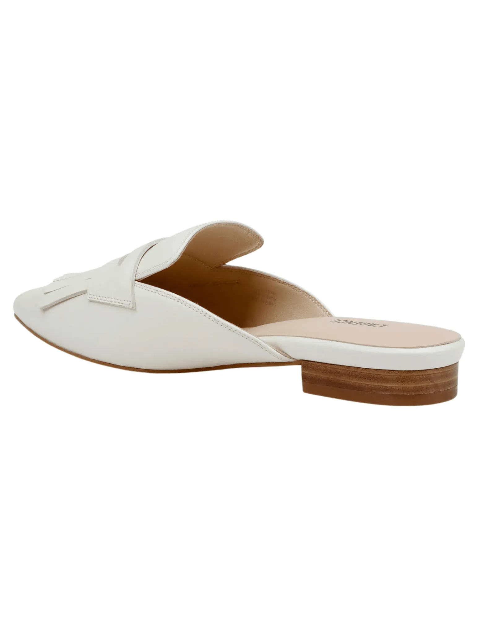 L'Agence Barbe II Kiltie Loafer Mule