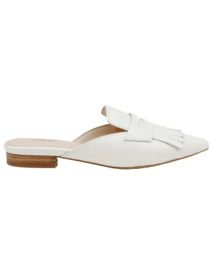 L'Agence Barbe II Kiltie Loafer Mule