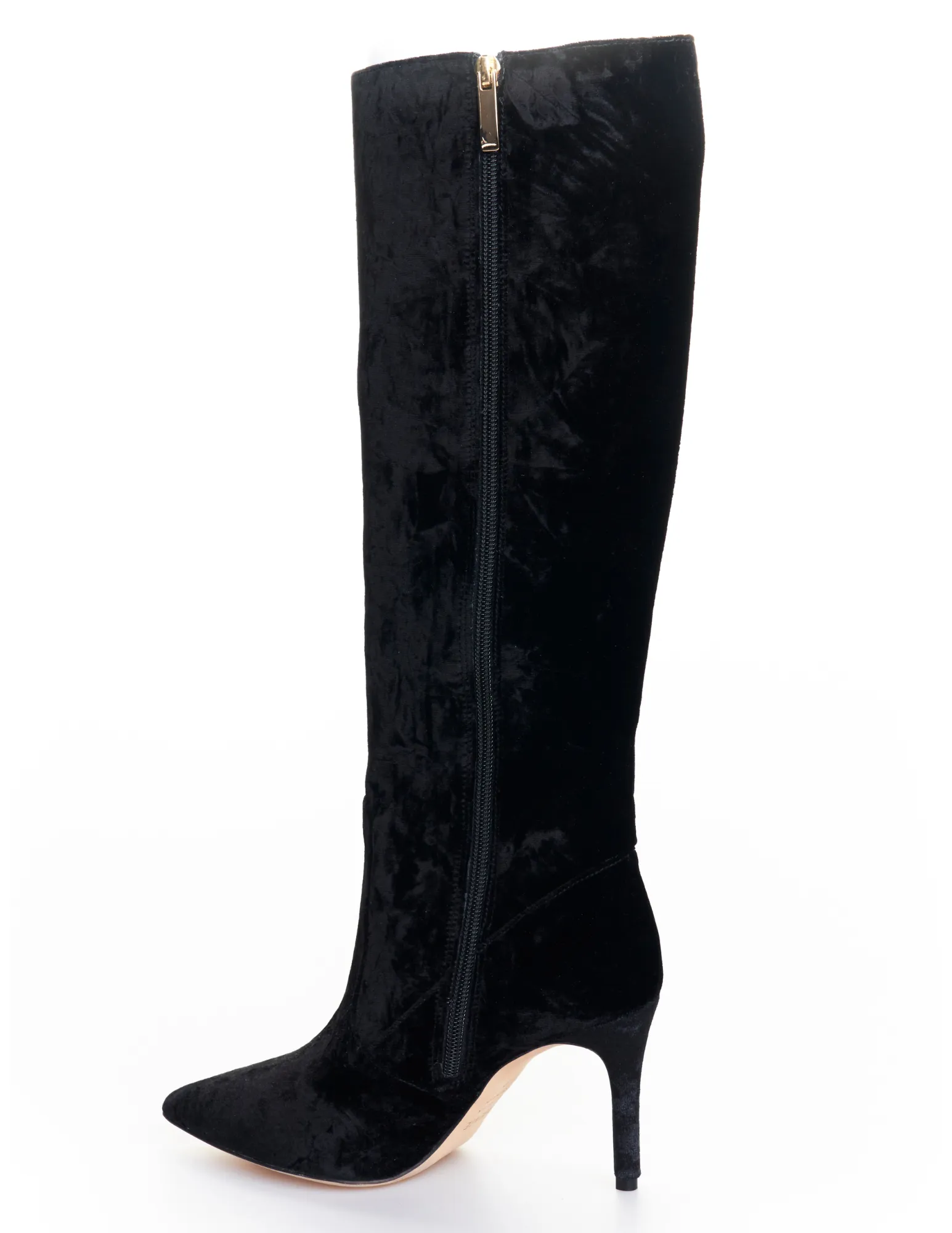 L'Agence Lena Velvet Boot
