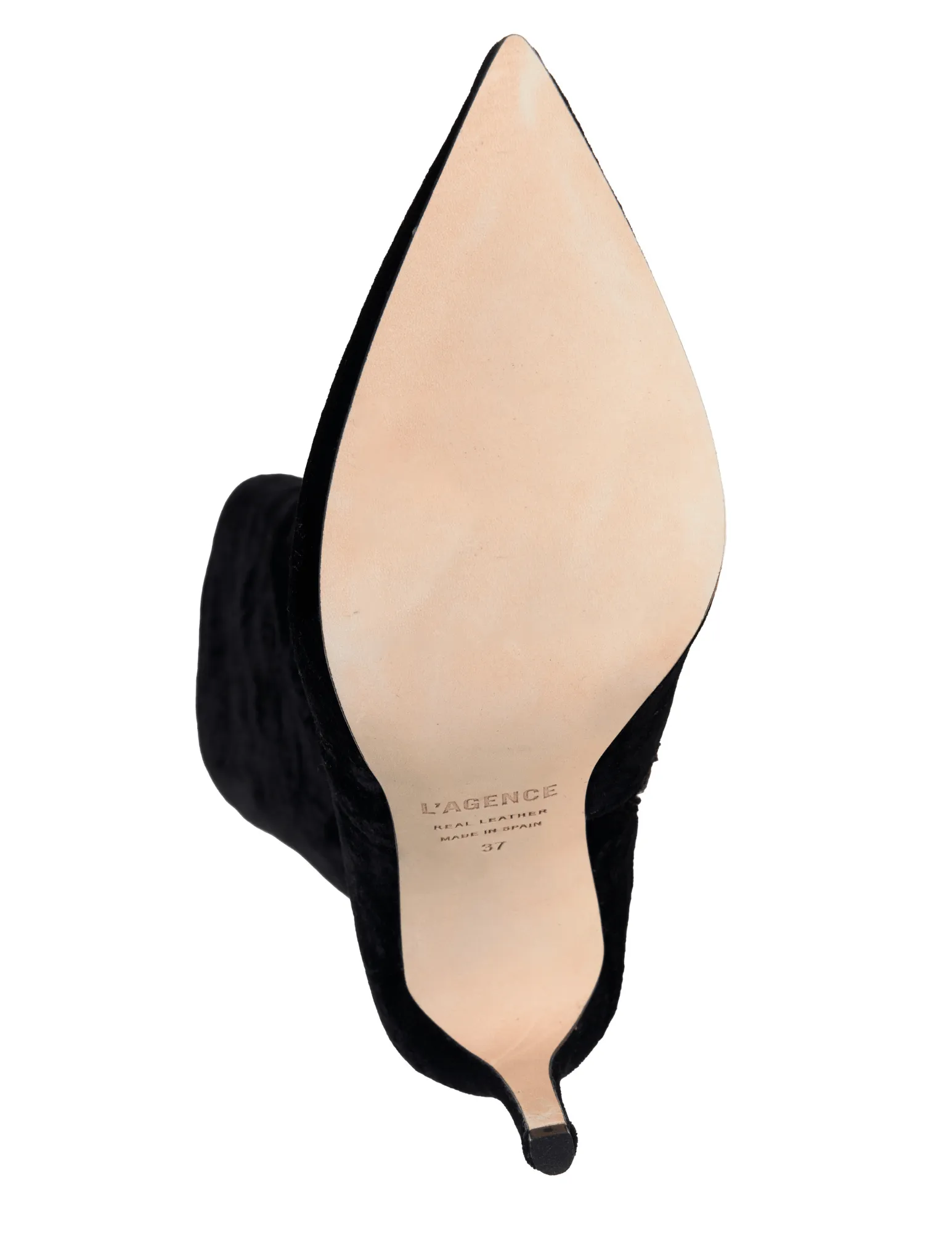 L'Agence Lena Velvet Boot
