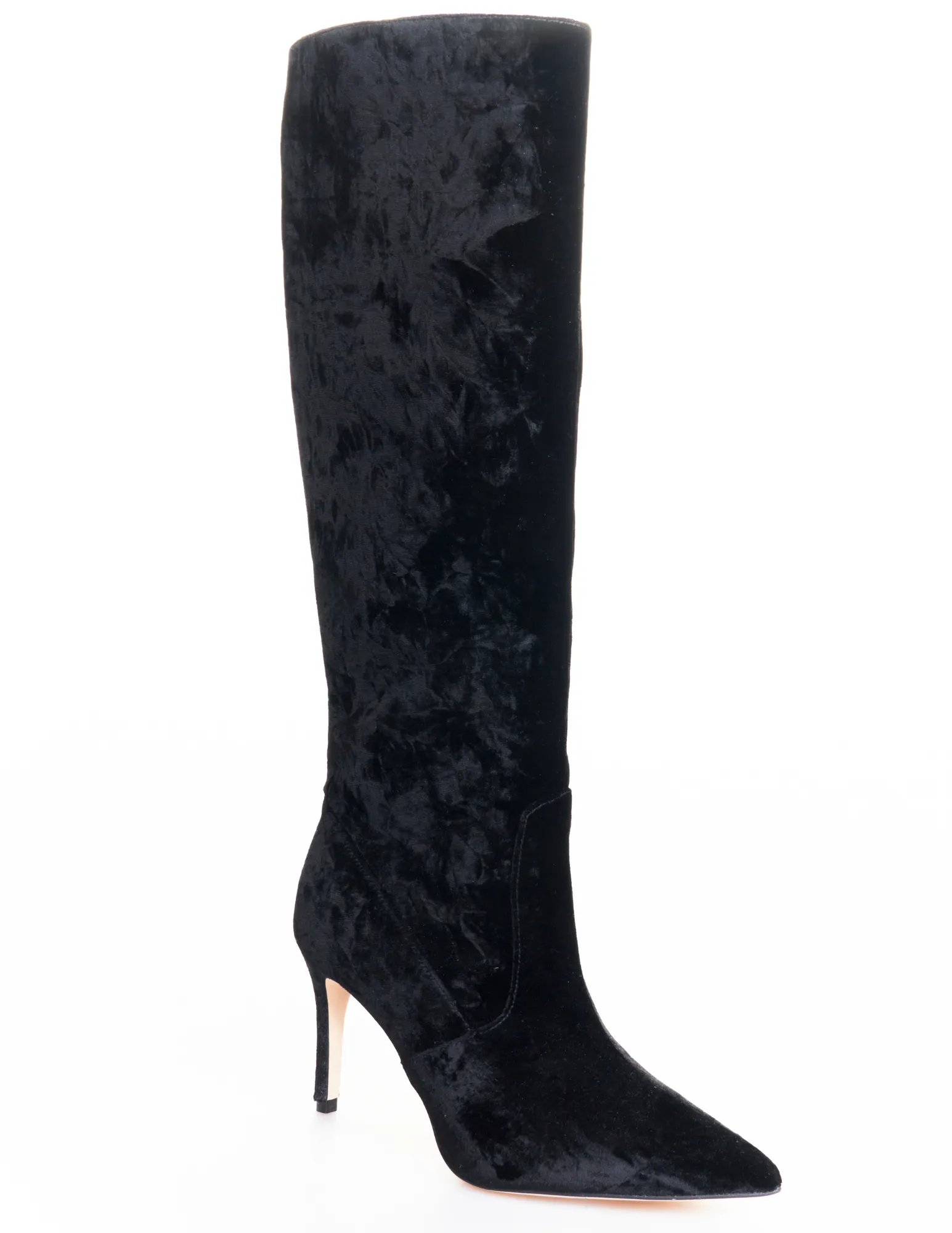 L'Agence Lena Velvet Boot