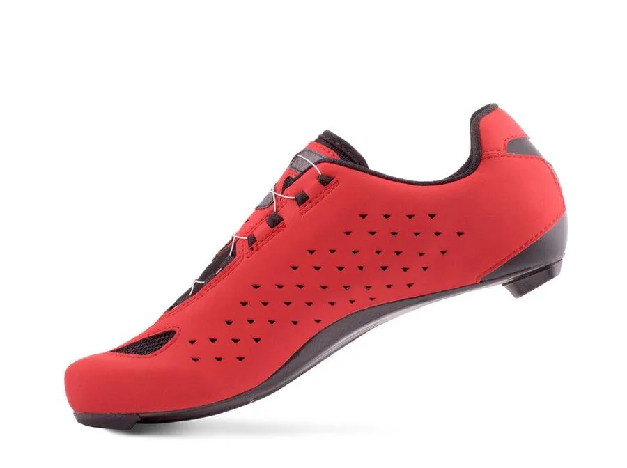Lake CX219 Road Cycling Shoes (Red/White)