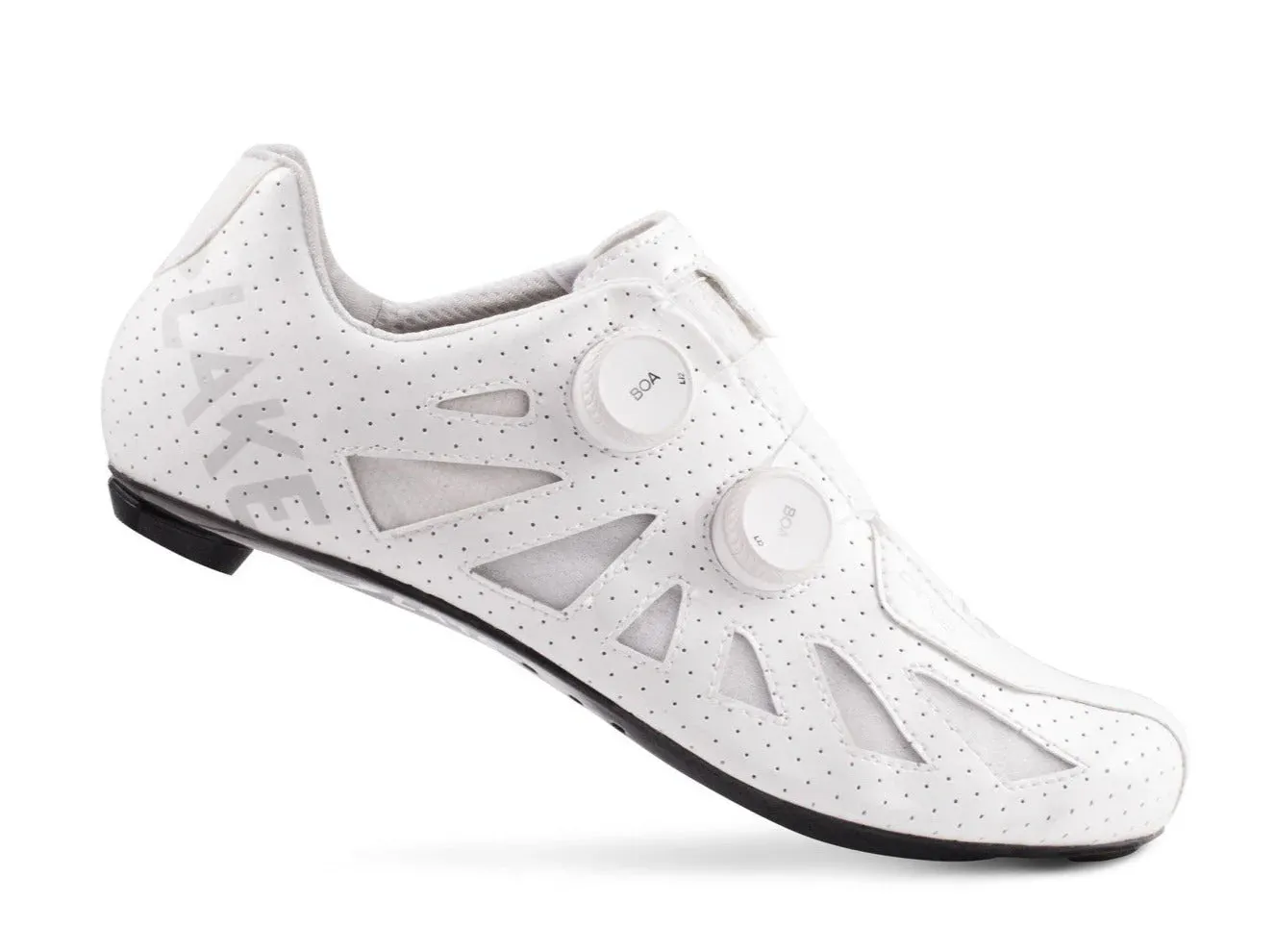Lake CX302 Road Cycling Shoe (White/White)