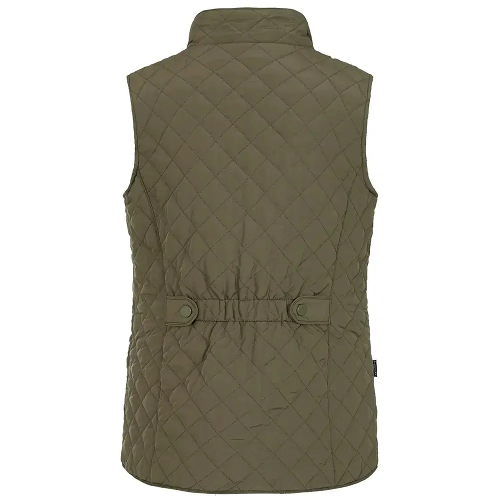 Lazy Jacks Ladies Gilet - Khaki