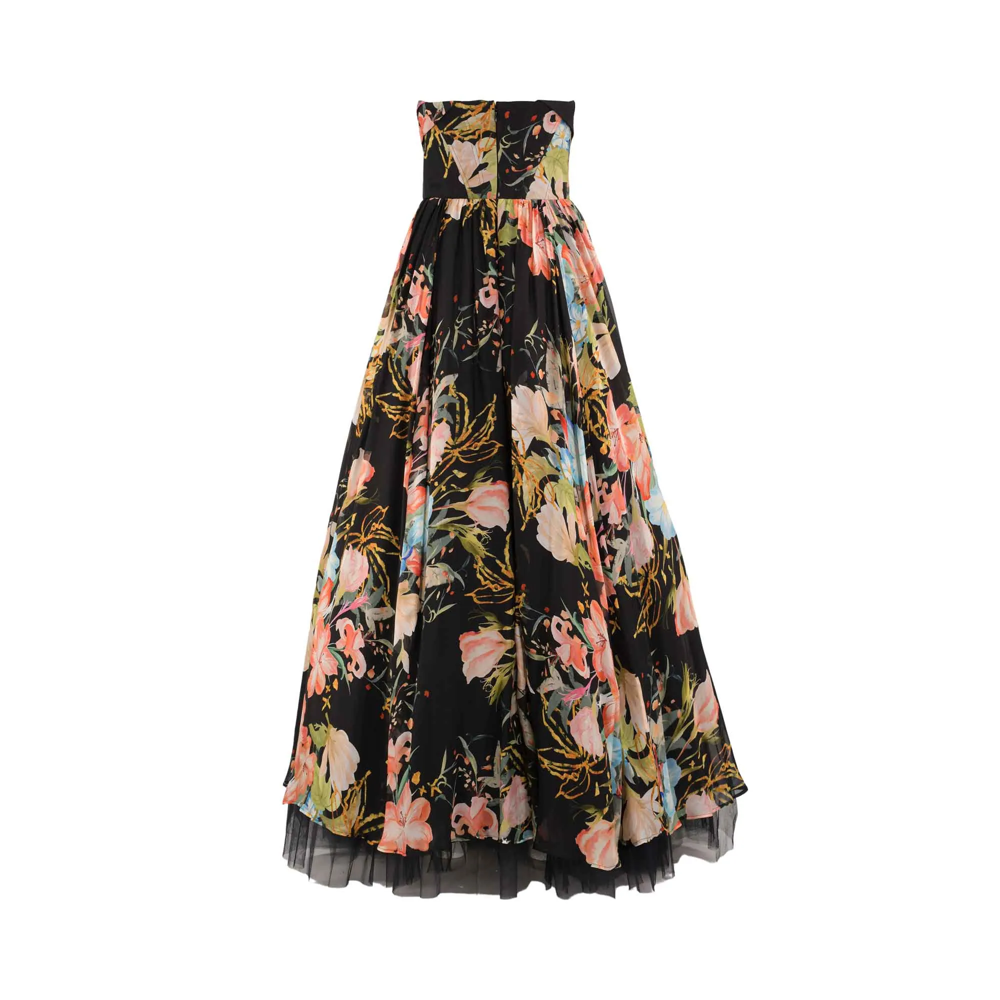 Leo Lin Women's Rania Gown Opulent In Mystic Long Dress