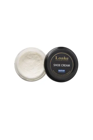 Loake Leather Shoe Cream Neutral