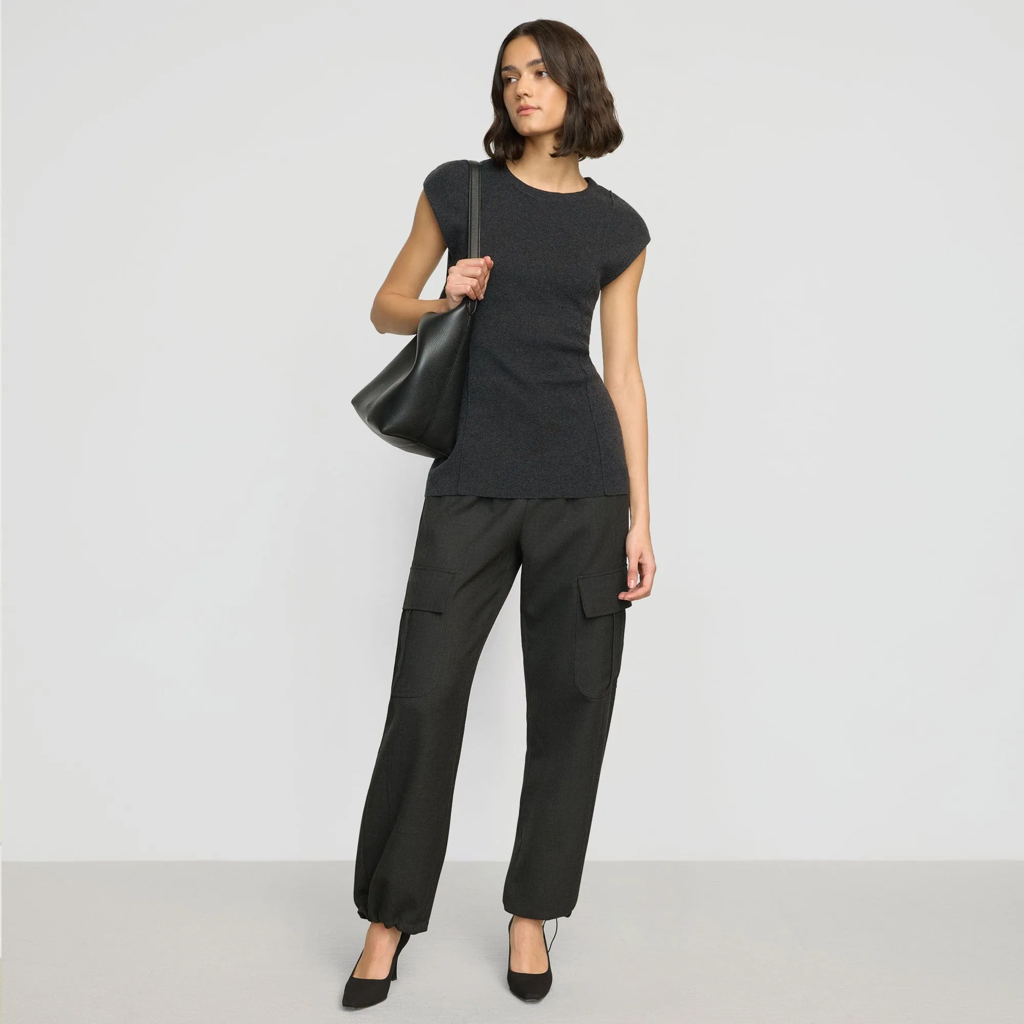 Lynda Tailored Utility Pant