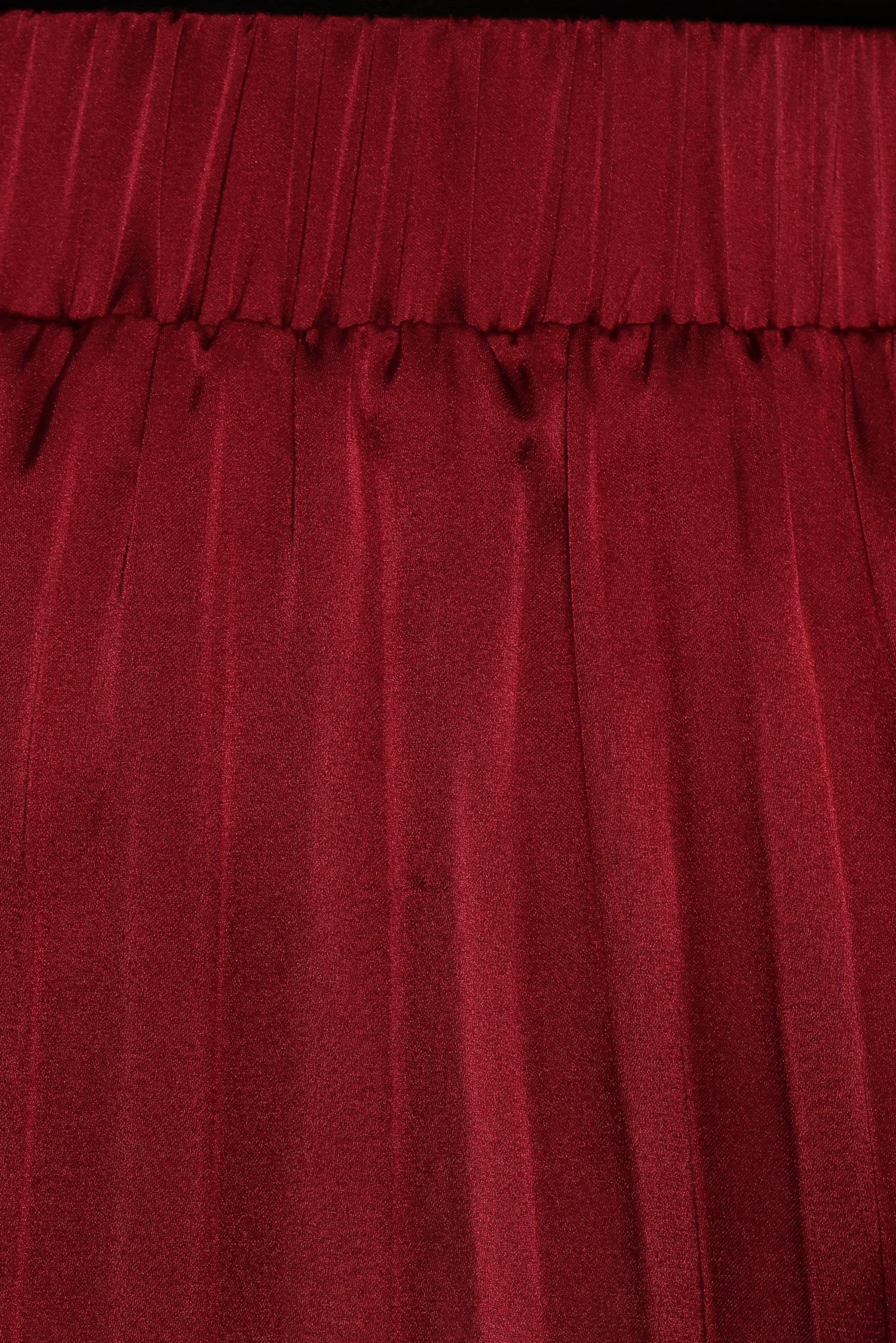 Lysandra Maxi Skirt - Burgundy