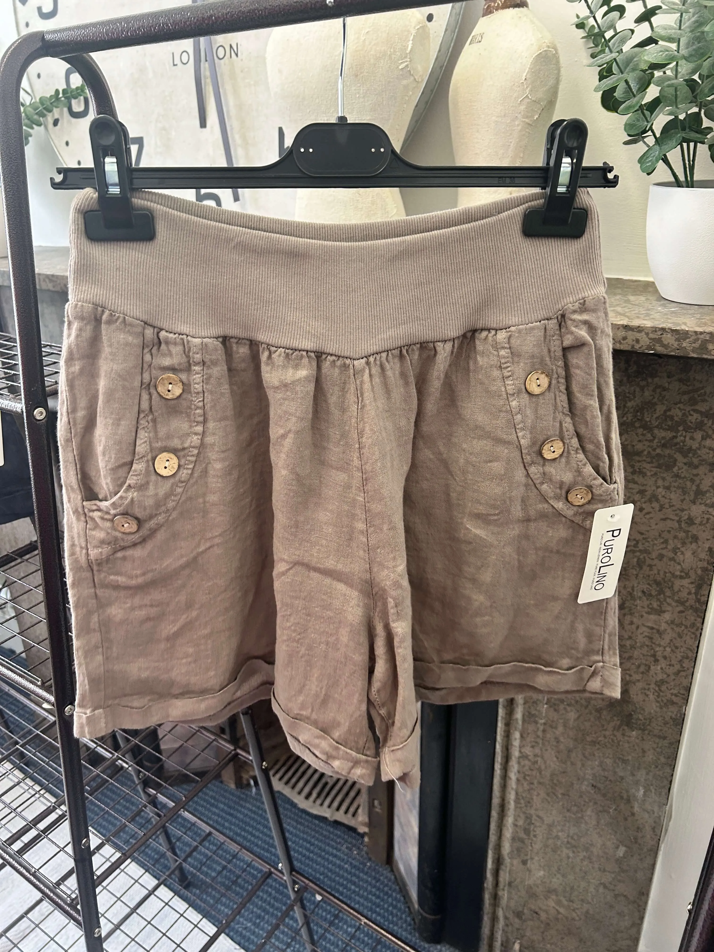 Made in Italy Linen Shorts - Regular