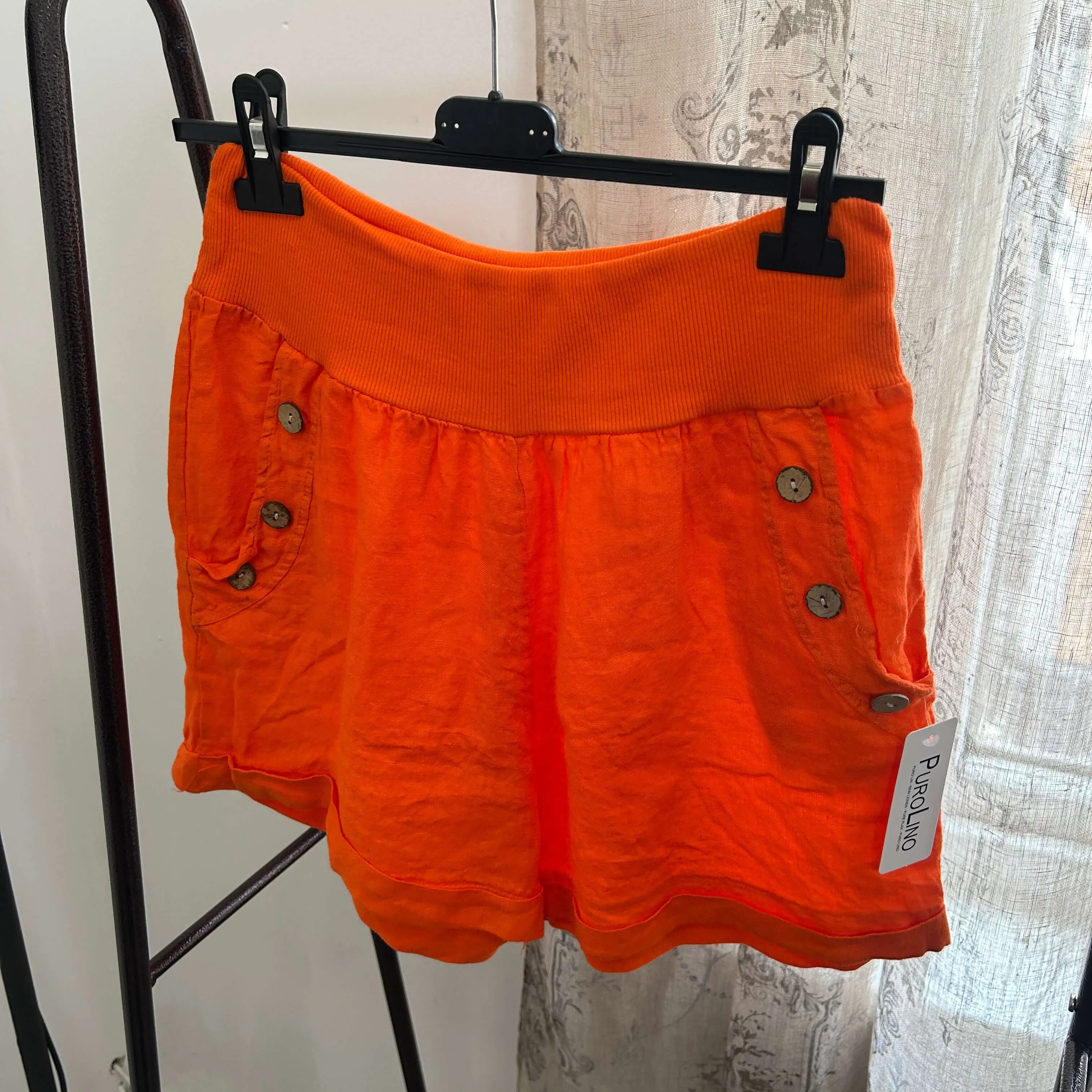 Made in Italy Linen Shorts - Regular
