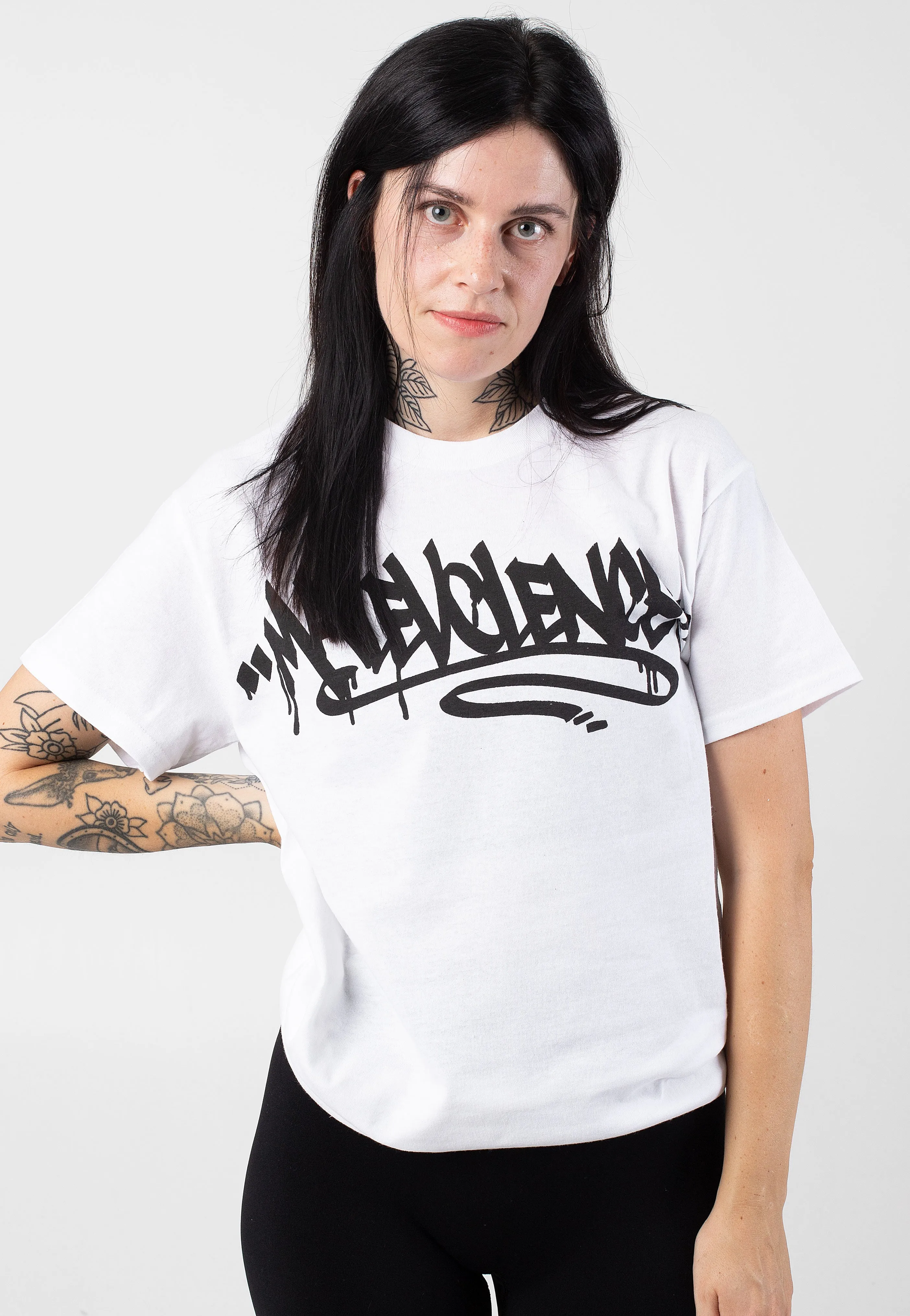 Malevolence - Malev Graff White - T-Shirt