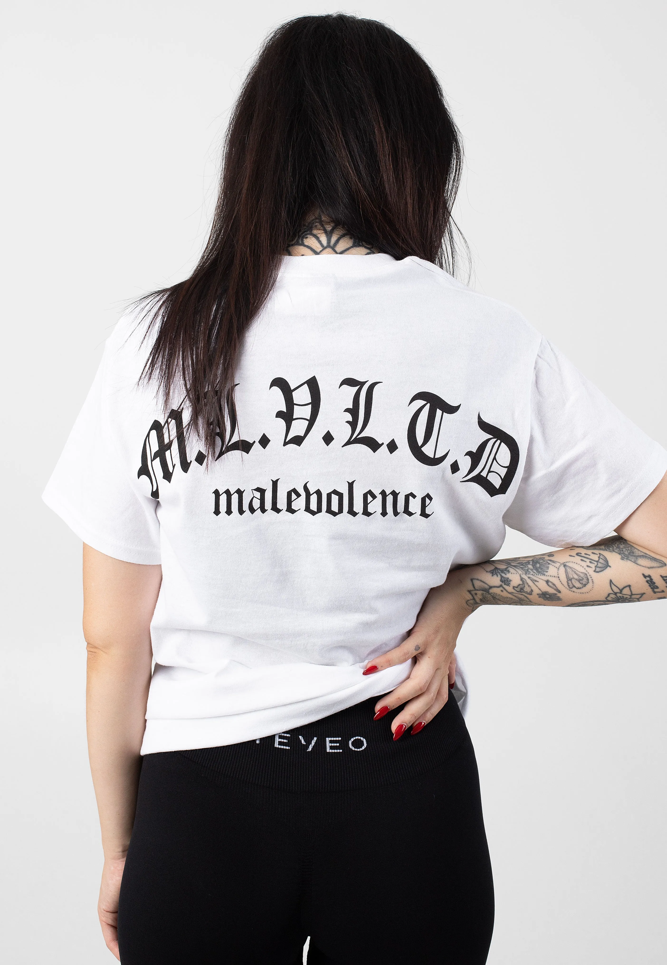 Malevolence - Malev Graff White - T-Shirt