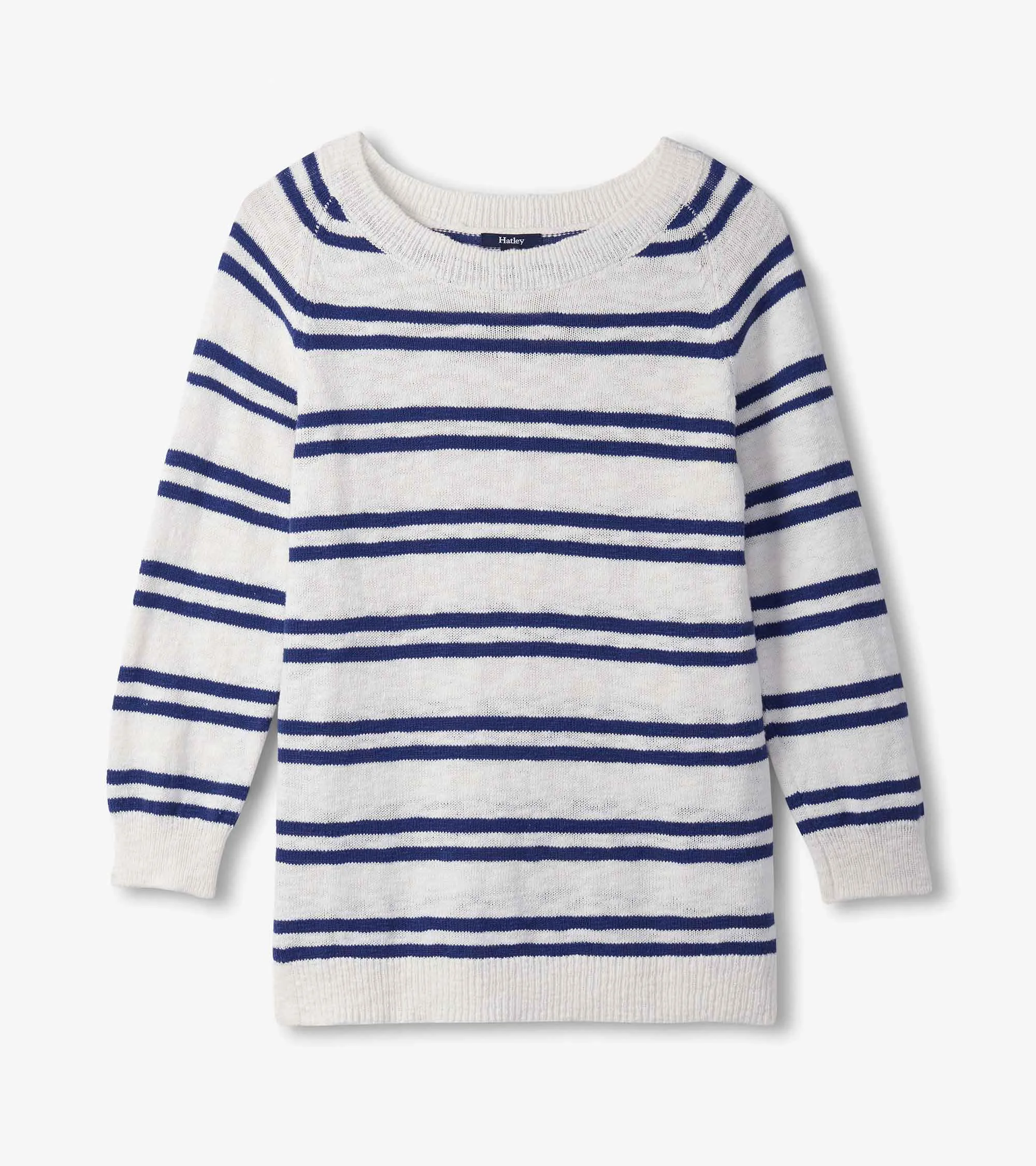 Mariner Sweater - Navy and White Stripes -Hatley
