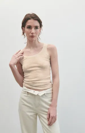 Massachusetts Tank Top - Melange Cream