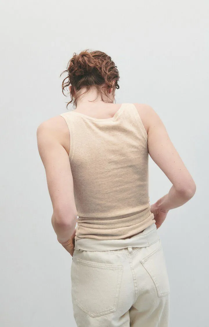 Massachusetts Tank Top - Melange Cream