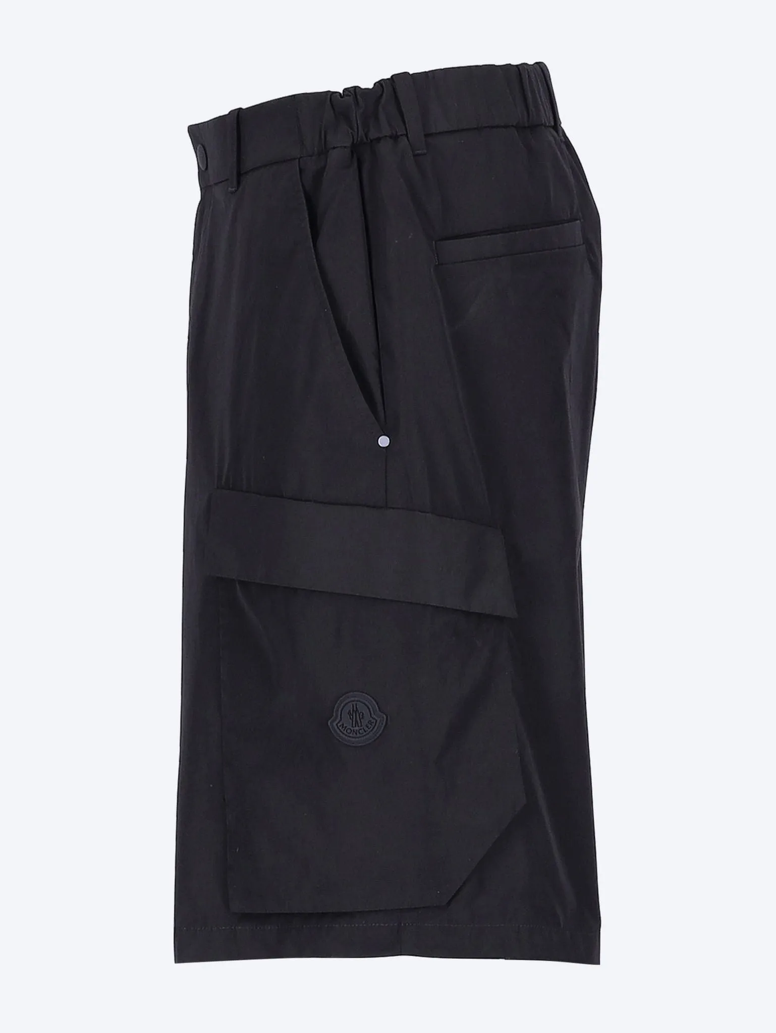 Matt black shorts