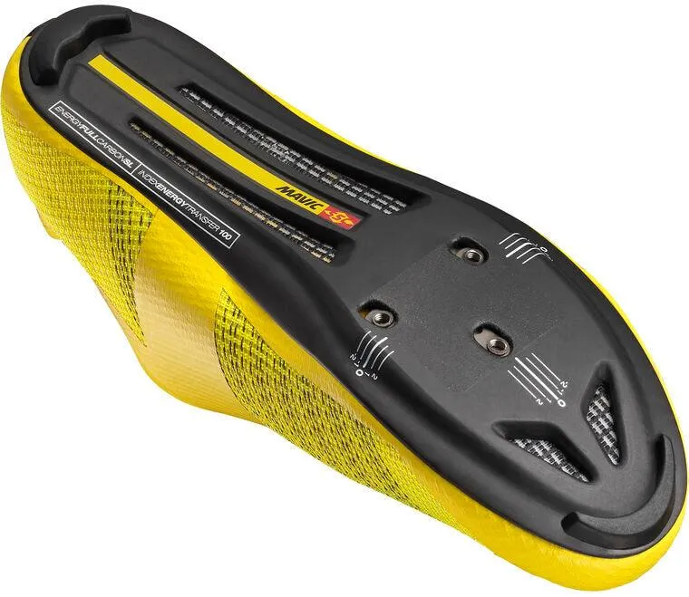Mavic Cosmic Ultimate III Road Cycling Shoes (Yellow)