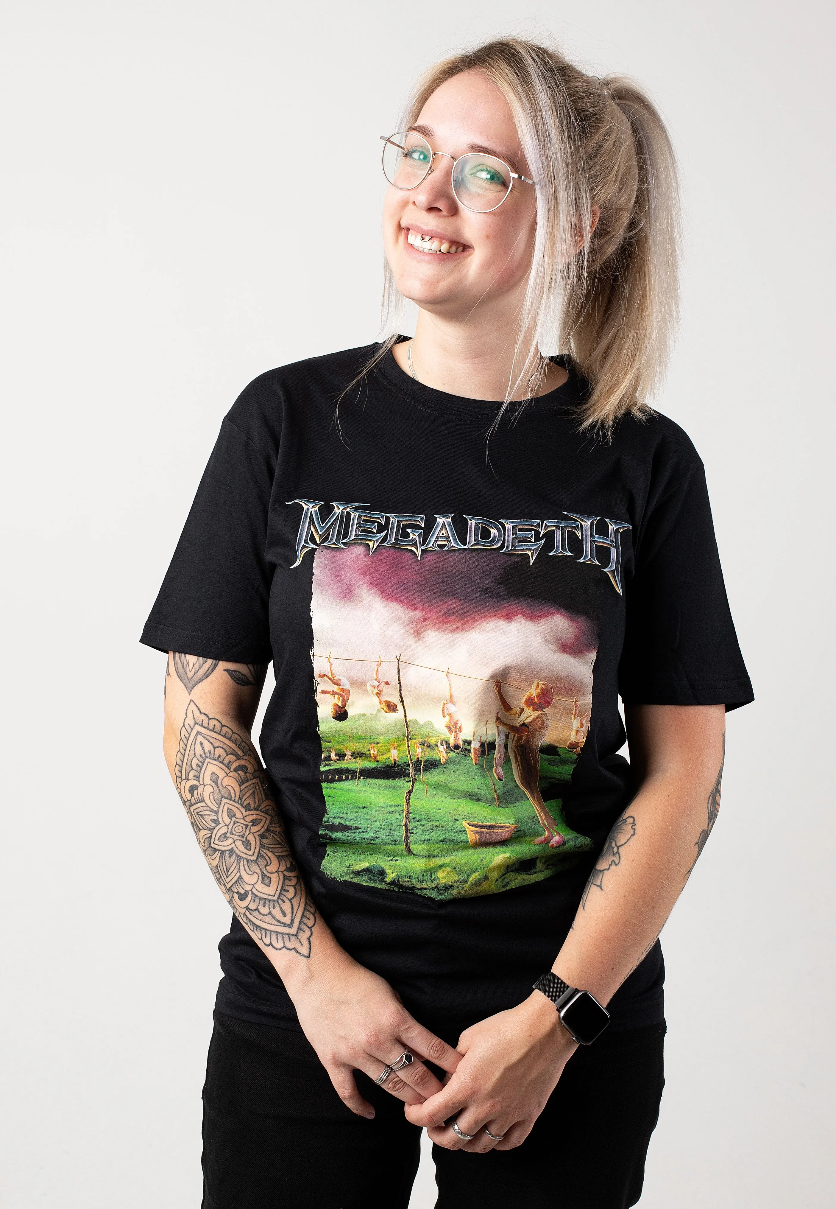 Megadeth - Youthanasia Tracklist - T-Shirt