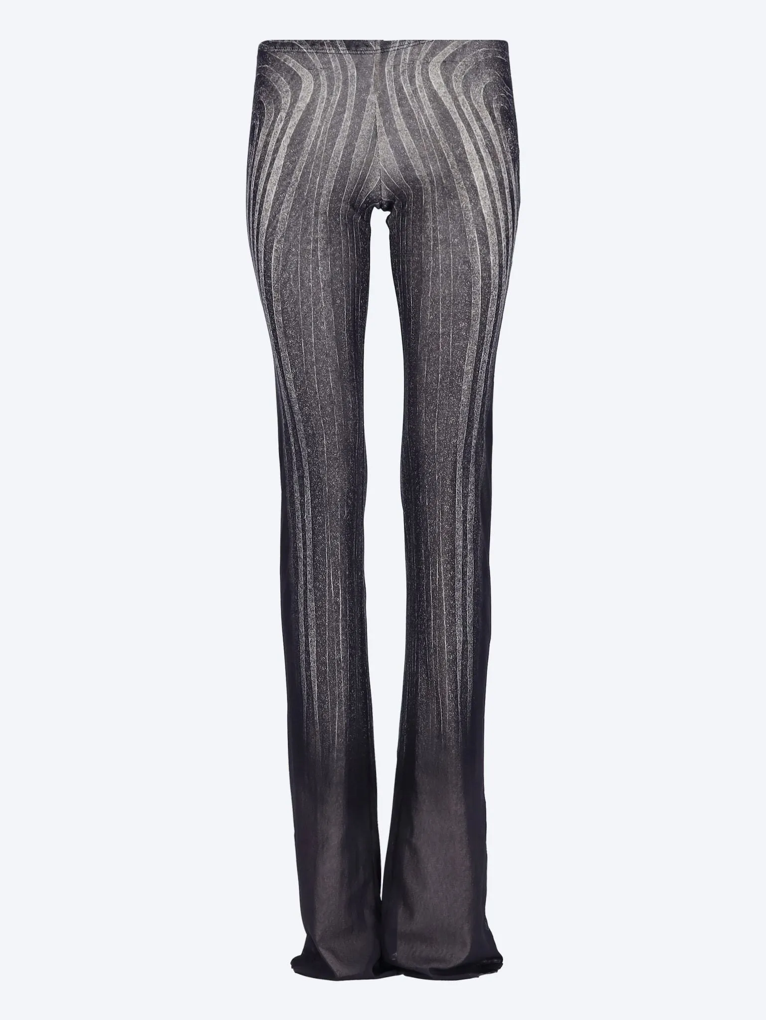 Mesh trouser printed  spiral