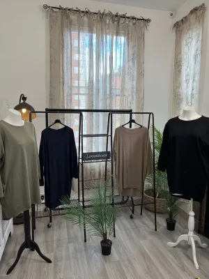 Mia Jersey Dipped Back Tunic