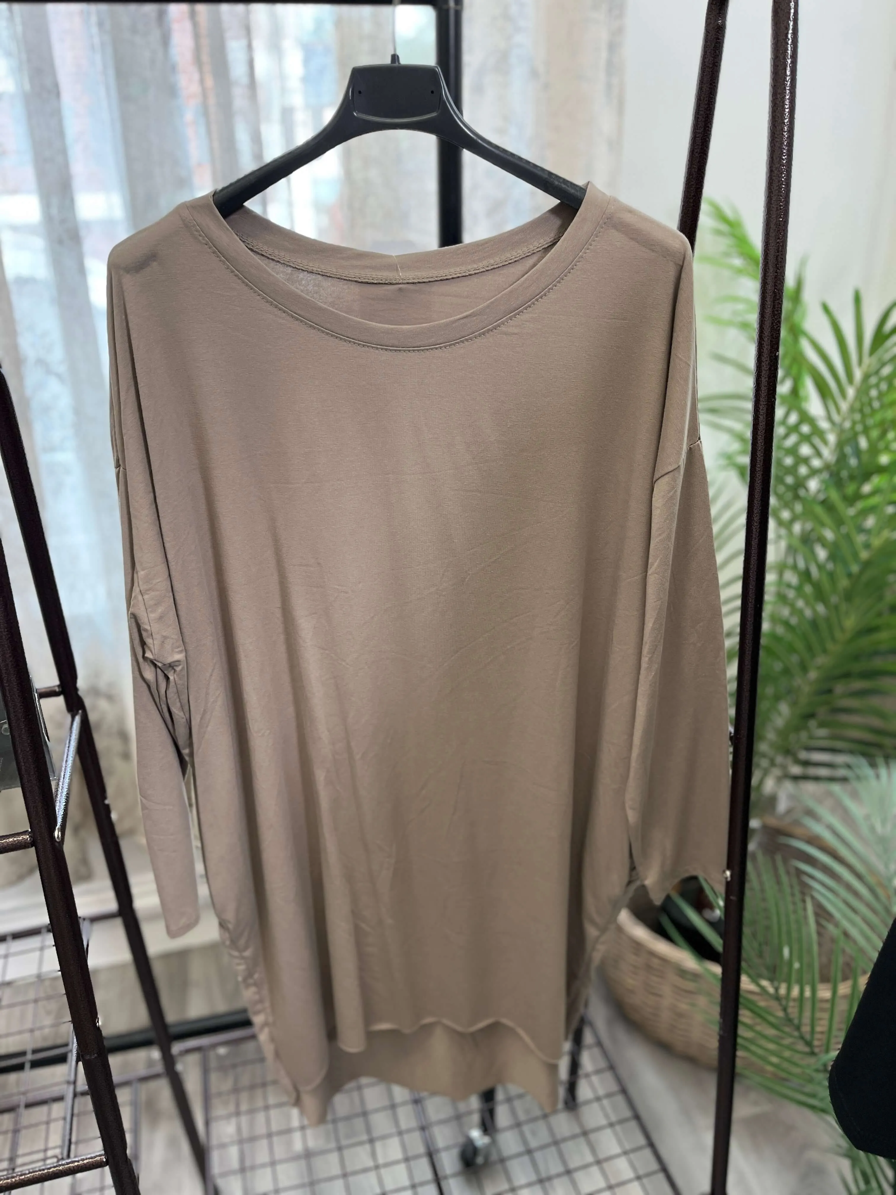 Mia Jersey Dipped Back Tunic