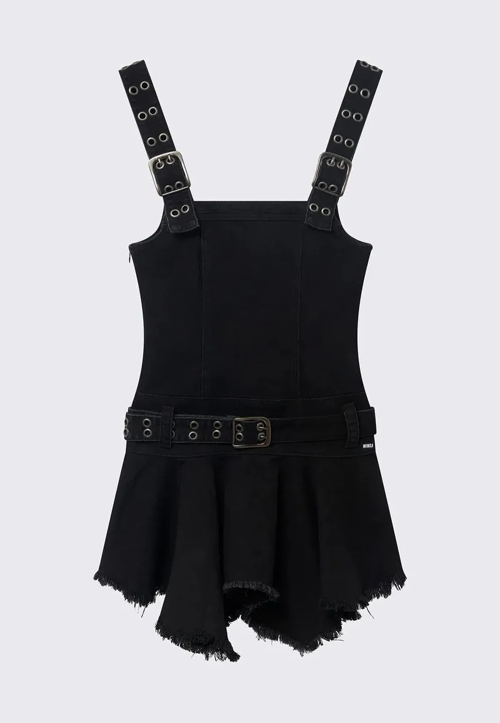 Minga London - Claire Black Denim - Dress