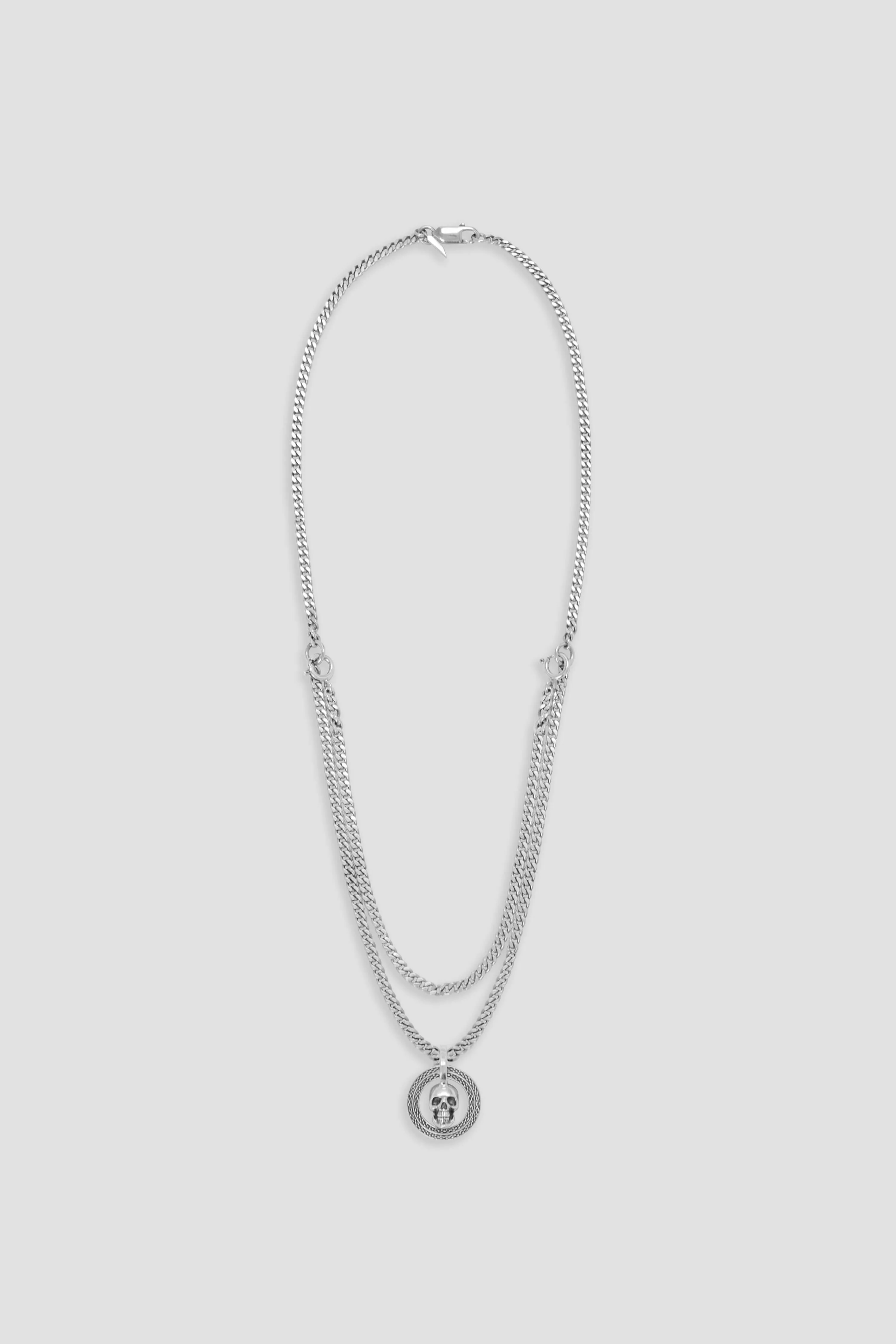 MODULAR SKULL PENDANT   CHAIN (WOMAN)