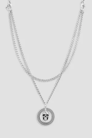 MODULAR SKULL PENDANT   CHAIN (WOMAN)