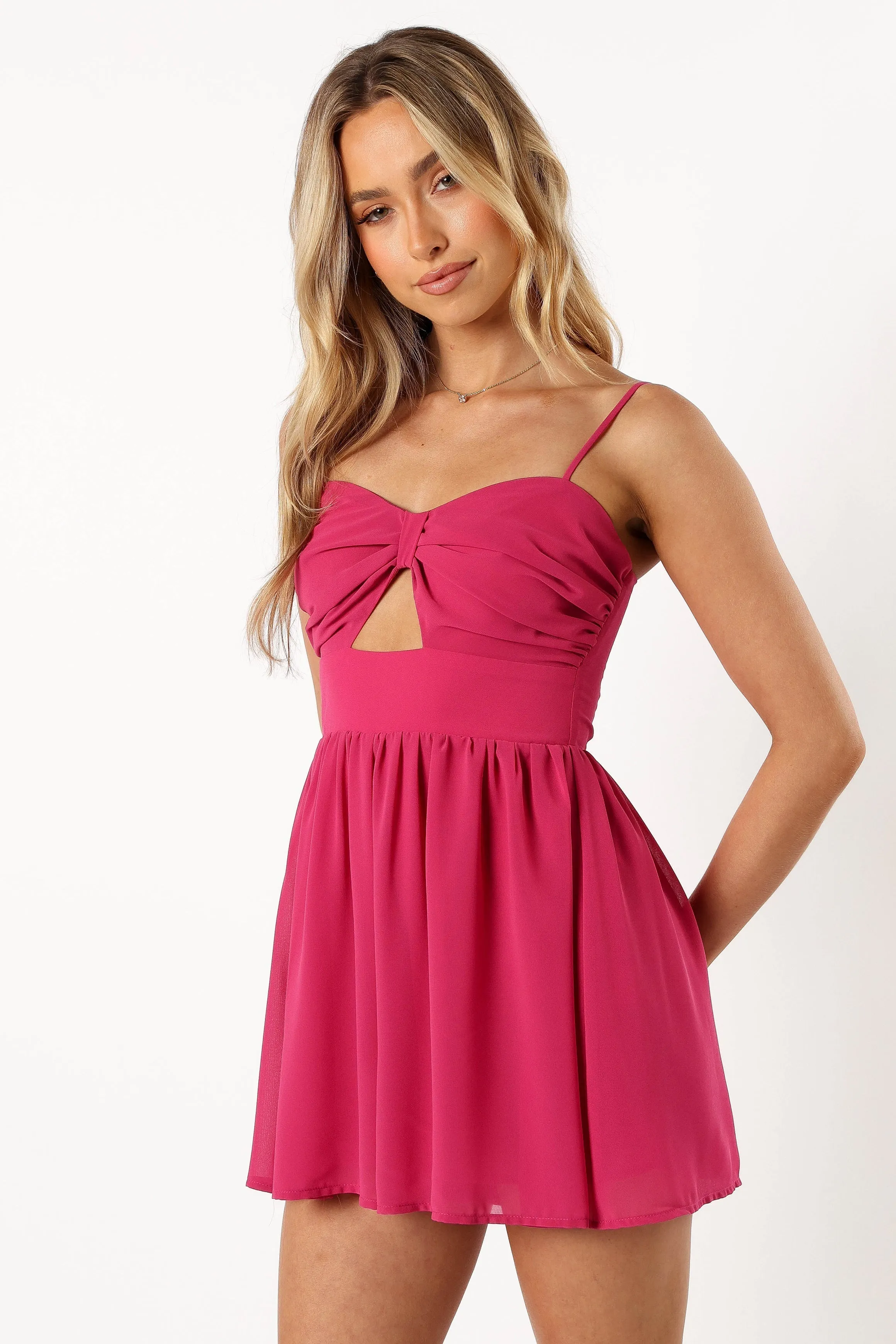 Molly Mae Romper - Berry