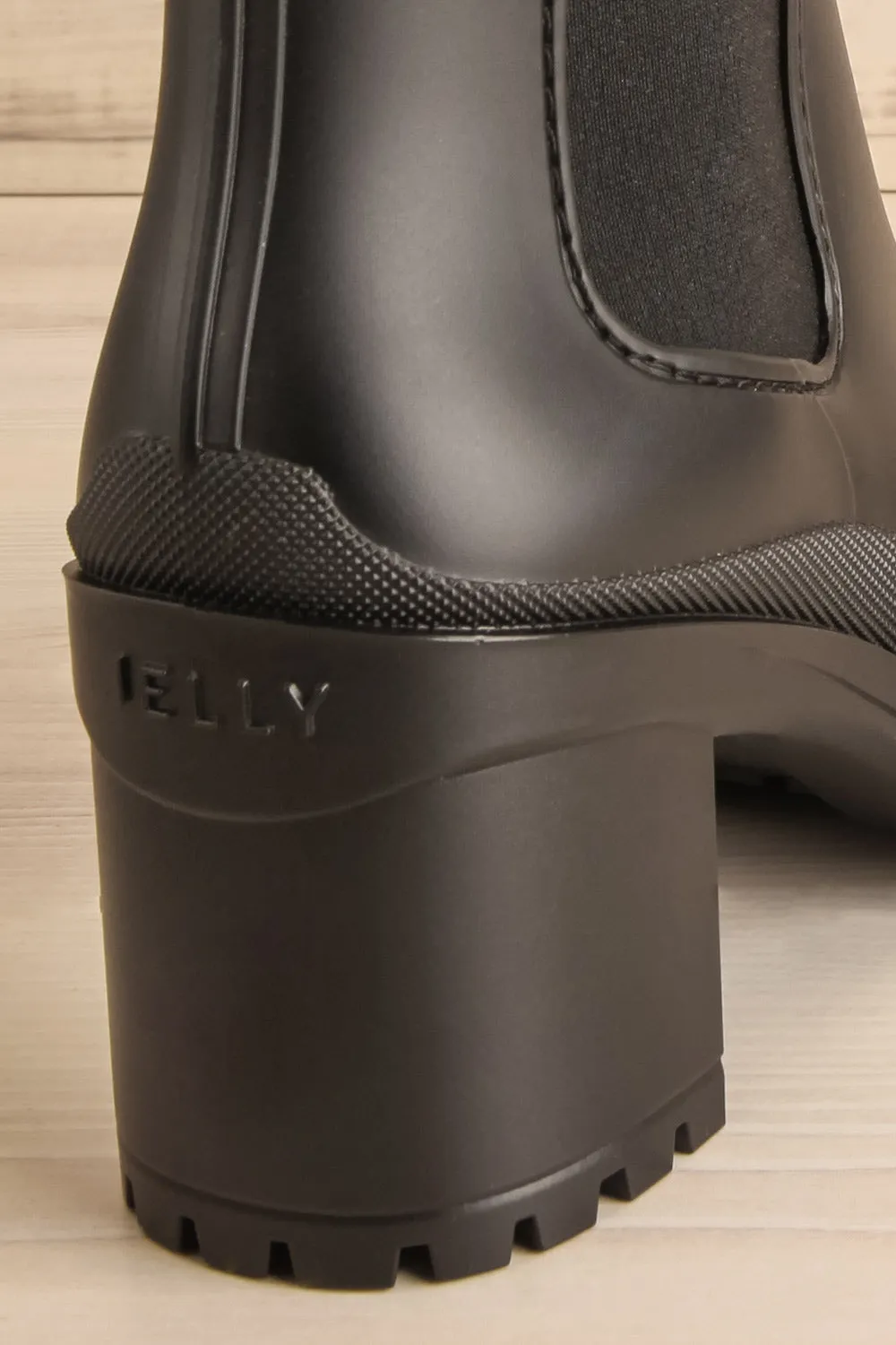 Nashae | Black Heeled Ankle Boots