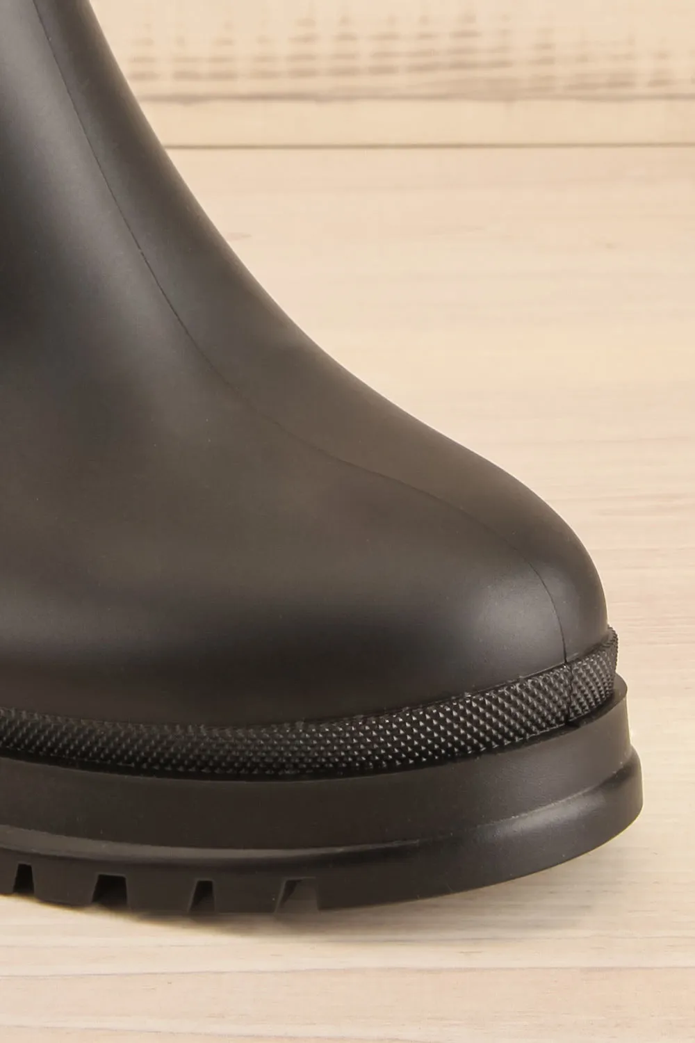 Nashae | Black Heeled Ankle Boots