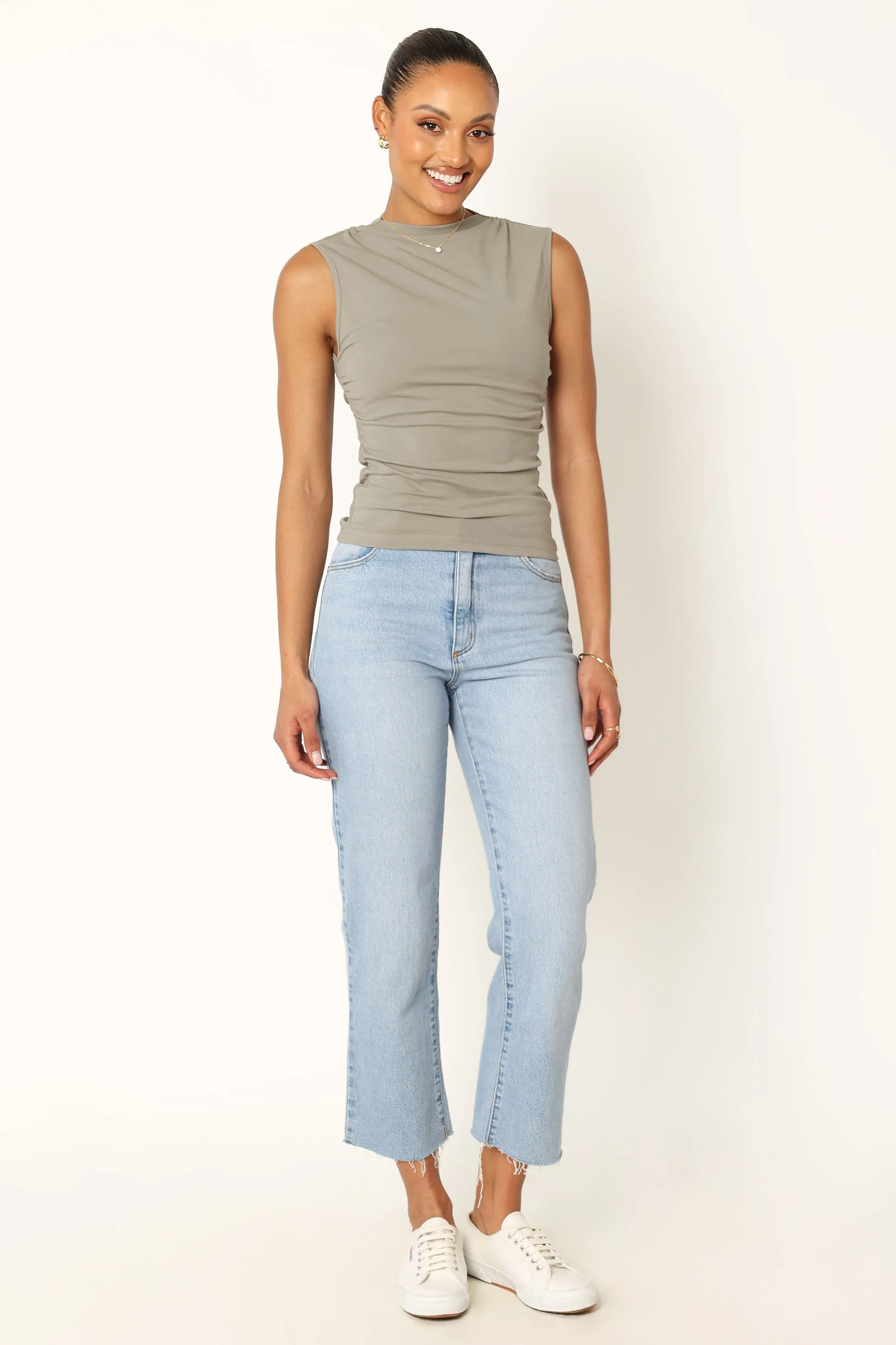 Nissa Top - Olive