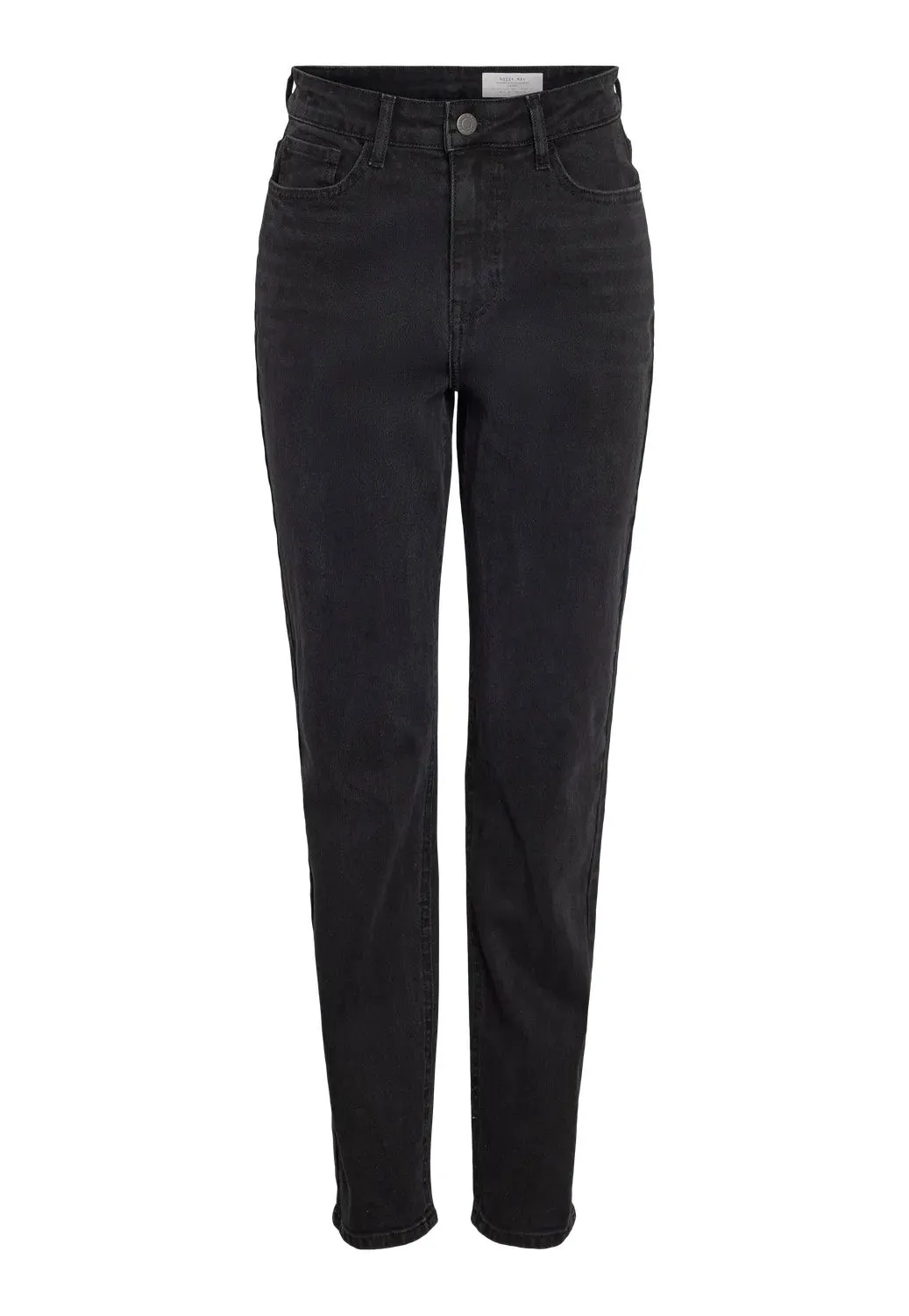 Noisy May - Daisy Mom Fit Black Denim - Jeans