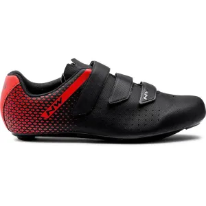 Northwave Core 2 Road Cycling Shoes (Black/Red)