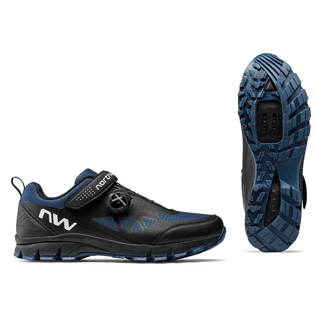 Northwave Corsair MTB Cycling Shoes (Black /Deep Blue)