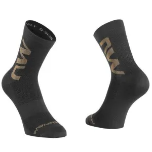 Northwave Exterme Air Mid Men's Cycling Socks (Black/Sand)