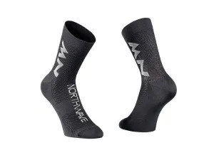 Northwave Extreme Air Unisex Cycling Socks (Black/Grey)