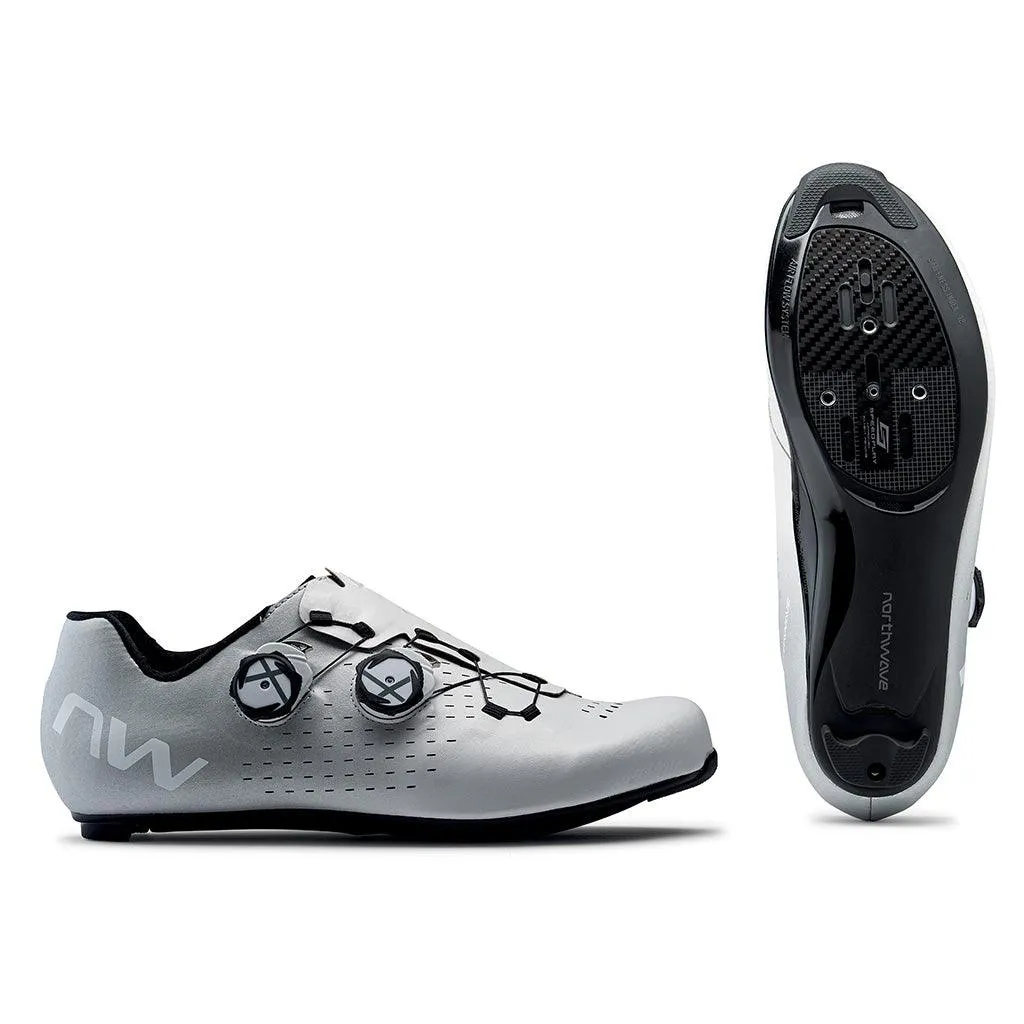 Northwave Extreme GT 3 Road Cycling Shoes (White/Silver Reflective)