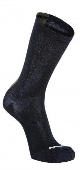 Northwave Feel the Flow Men's Cycling Socks (Black/Forest Green)