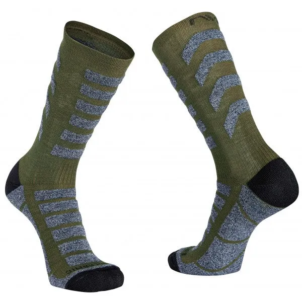 Northwave Husky Ceramic High Men's Cycling Socks (Forest Green)